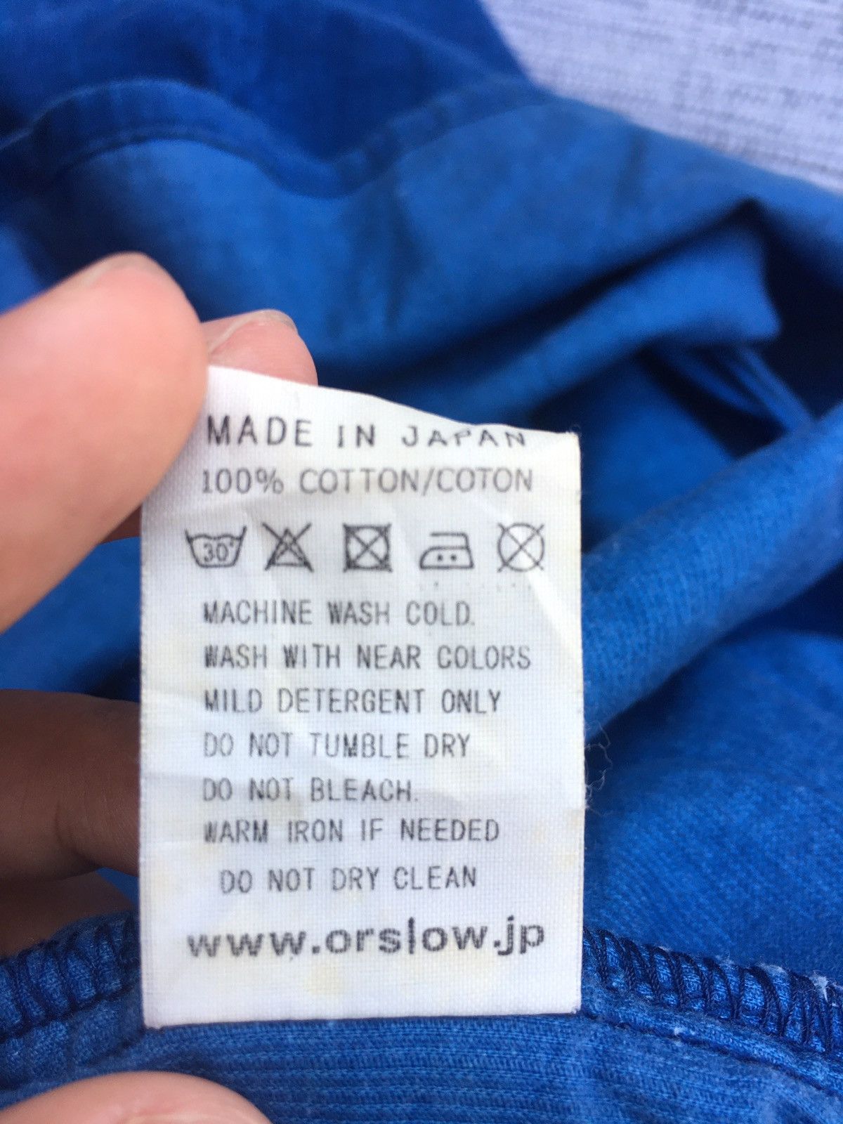 Orslow blue kurduroy Size 32" / US 10 / IT 46 - 8 Thumbnail