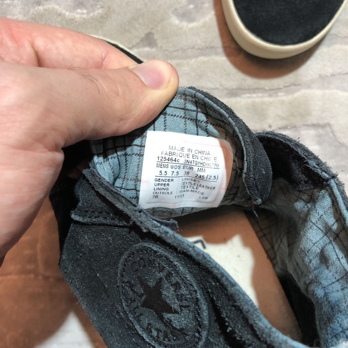 Comme des Garcons Converse x cdg play comme des garcons sneakers trainers Size US 5.5 / EU 38 - 9 Thumbnail
