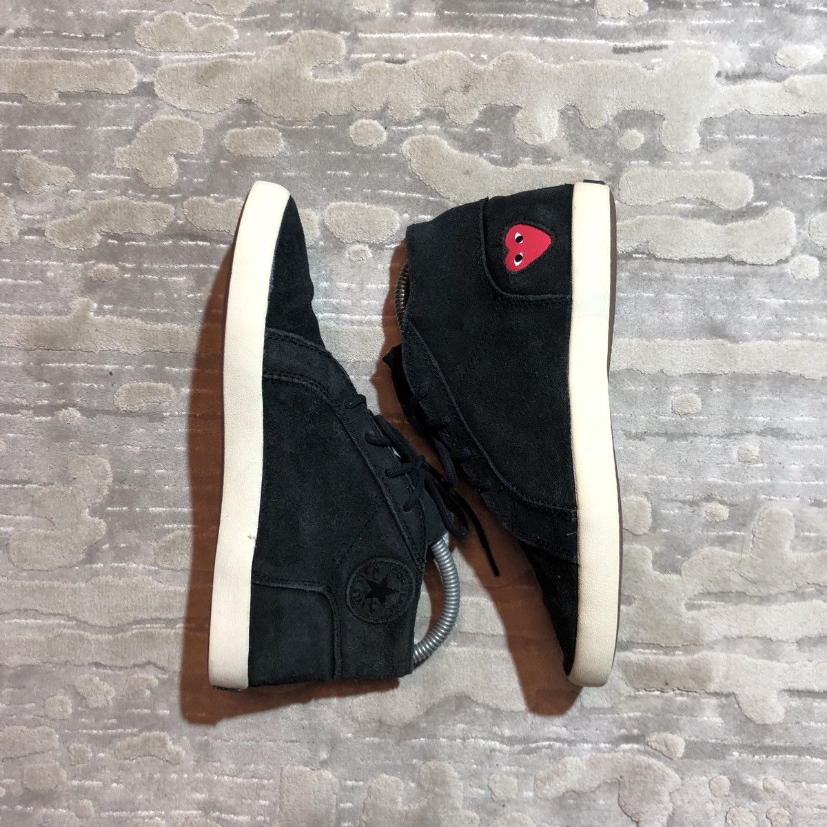 Comme des Garcons Converse x cdg play comme des garcons sneakers trainers Size US 5.5 / EU 38 - 2 Thumbnail