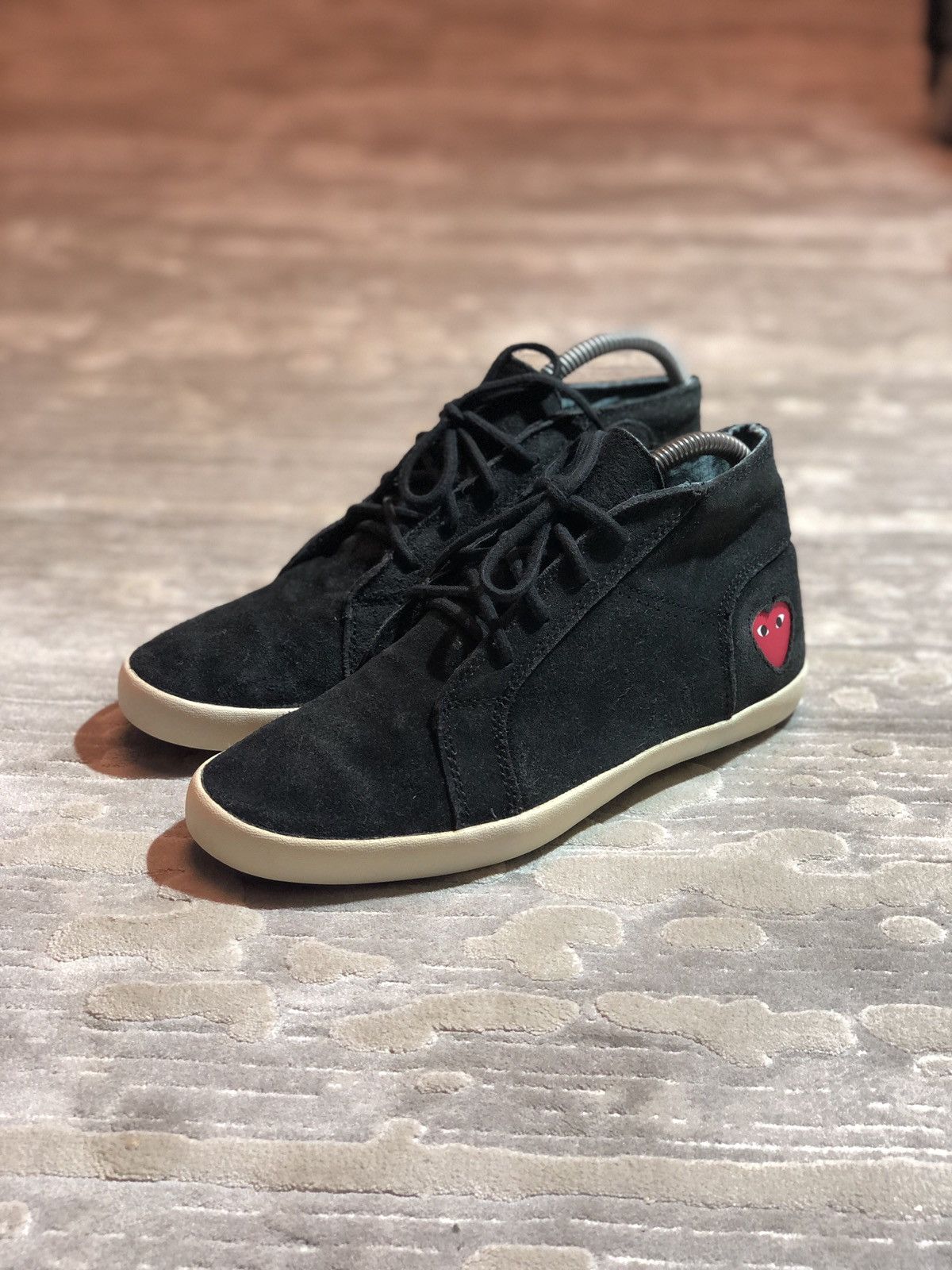 Comme des Garcons Converse x cdg play comme des garcons sneakers trainers Size US 5.5 / EU 38 - 1 Thumbnail