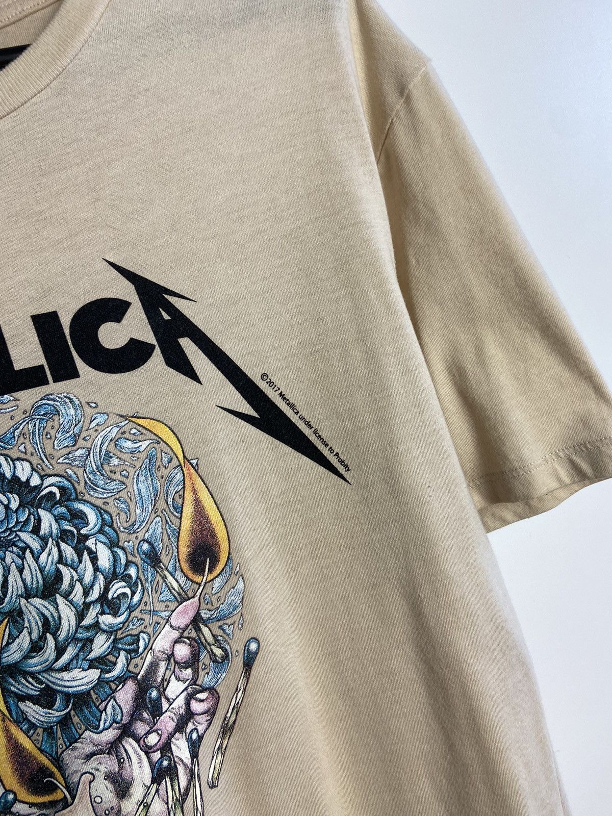 Band Tees × Metallica 2017 Metallica T-Shirt S Size Size US S / EU 44-46 / 1 - 4 Thumbnail