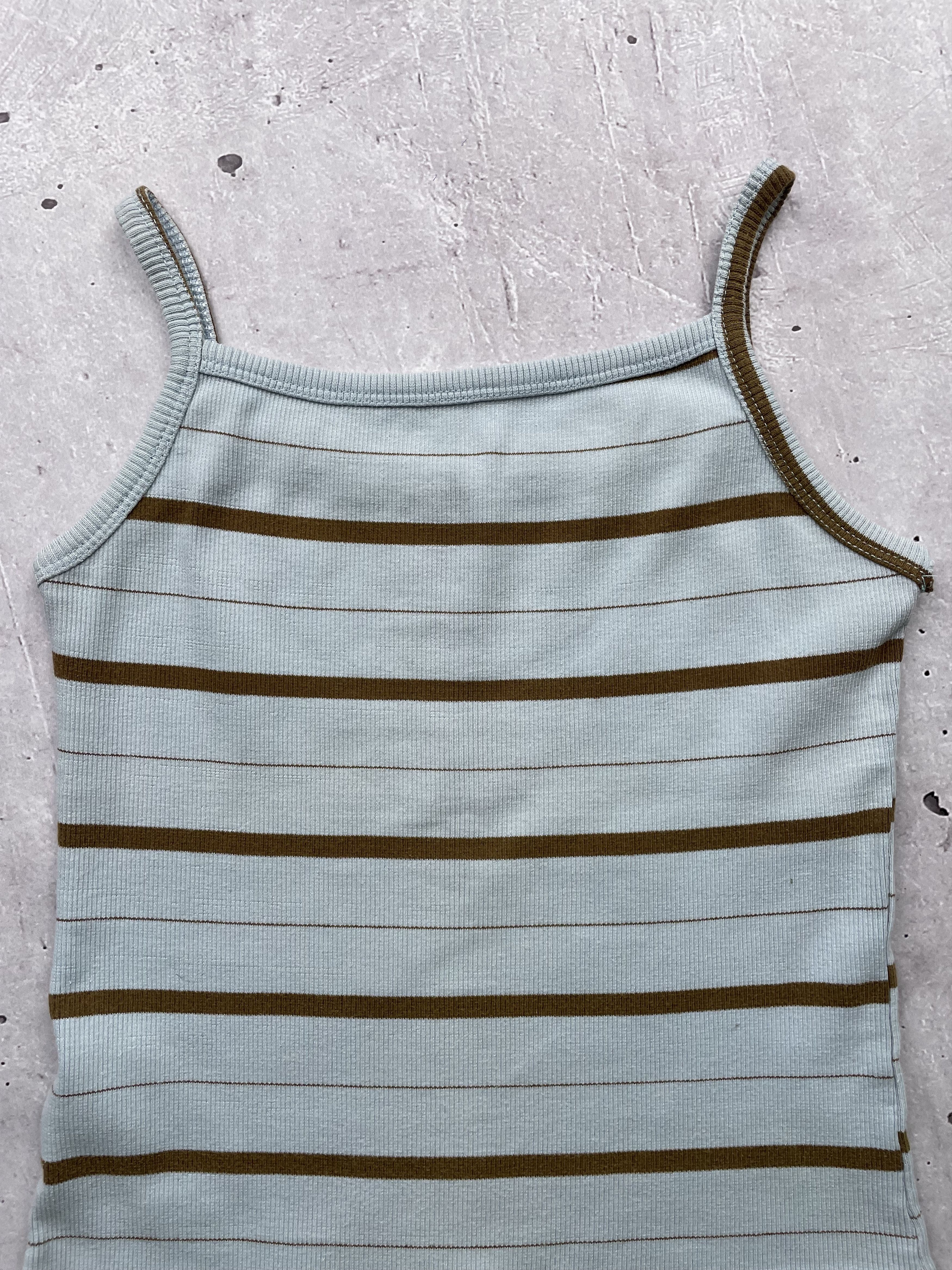 Japanese Brand × Vintage Vintage Striped Tank Top Size XS / US 0-2 / IT 36-38 - 6 Thumbnail