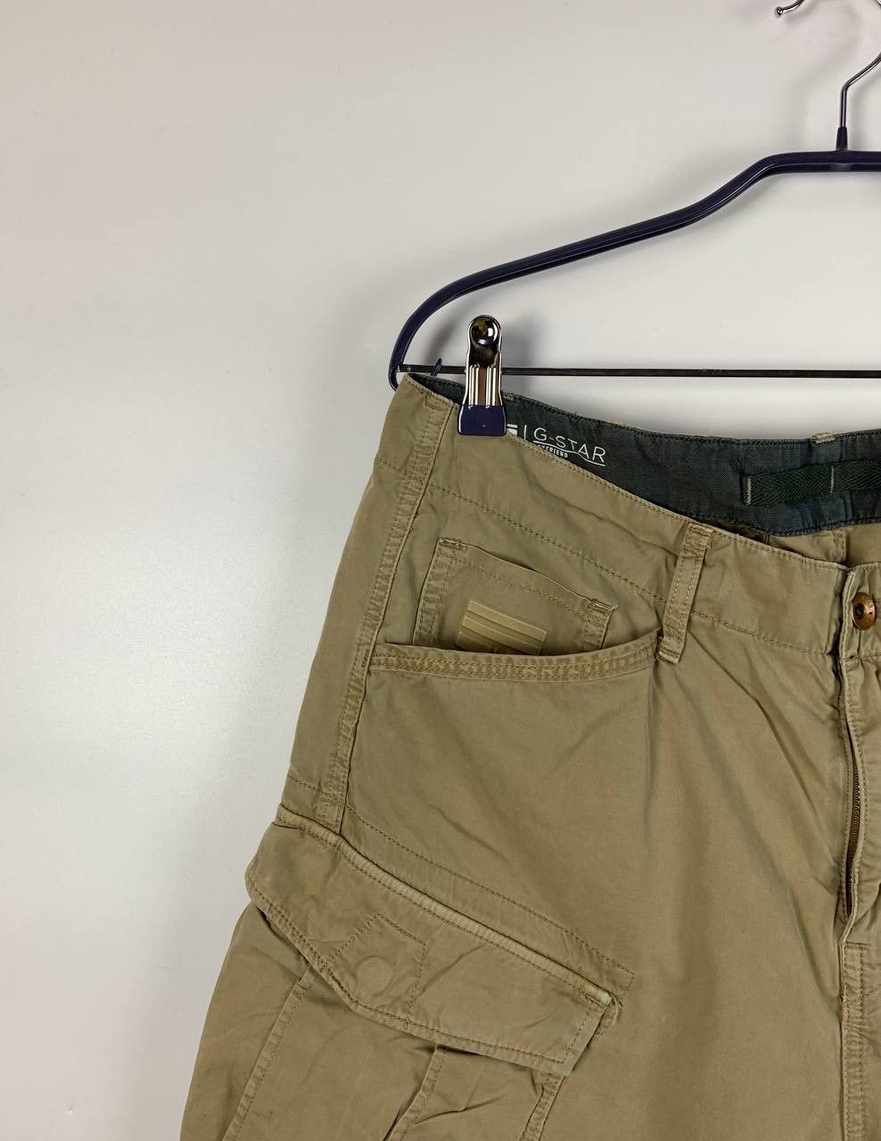 G-Star Gstar / G Star Raw sweatpants multi pocket sand Size US 34 / EU 50 - 2 Thumbnail