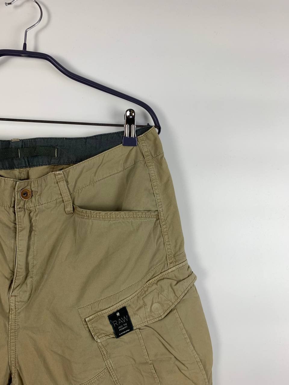 G-Star Gstar / G Star Raw sweatpants multi pocket sand Size US 34 / EU 50 - 3 Thumbnail