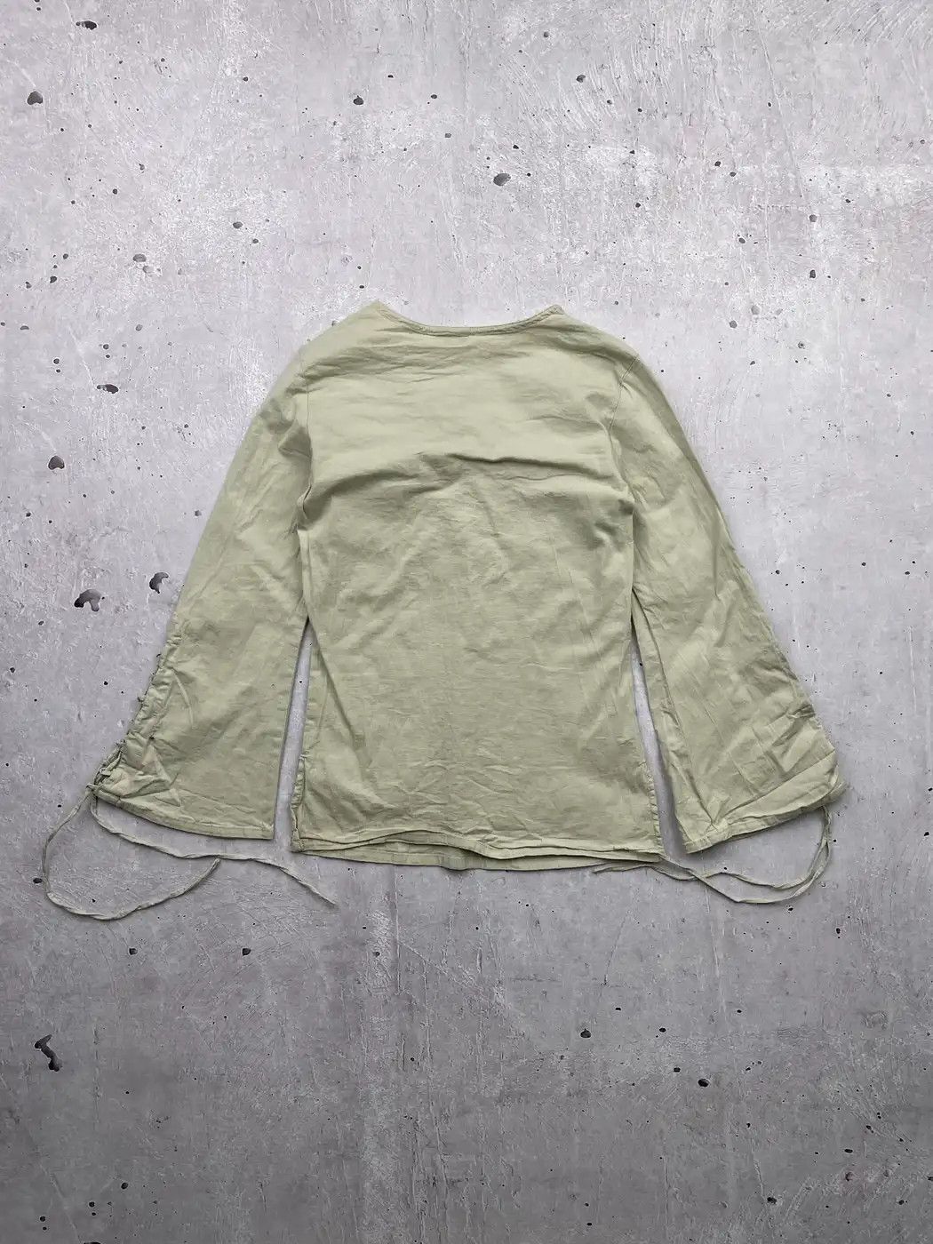 Japanese Brand × Vintage Vintage Bondage Flared Sleeve Long Sleeve Size XS / US 0-2 / IT 36-38 - 4 Thumbnail
