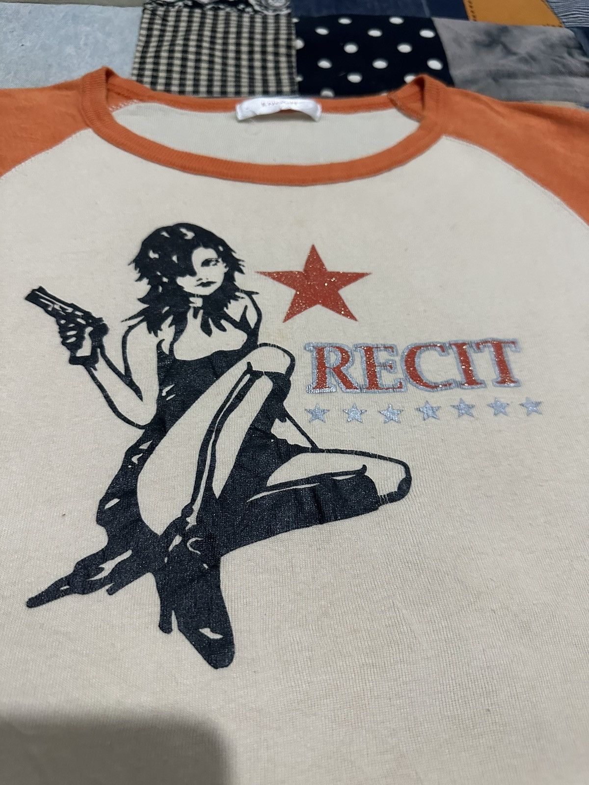 Japanese Brand Enoch Japan Girls With Gun Tshirt Size M / US 6-8 / IT 42-44 - 6 Thumbnail