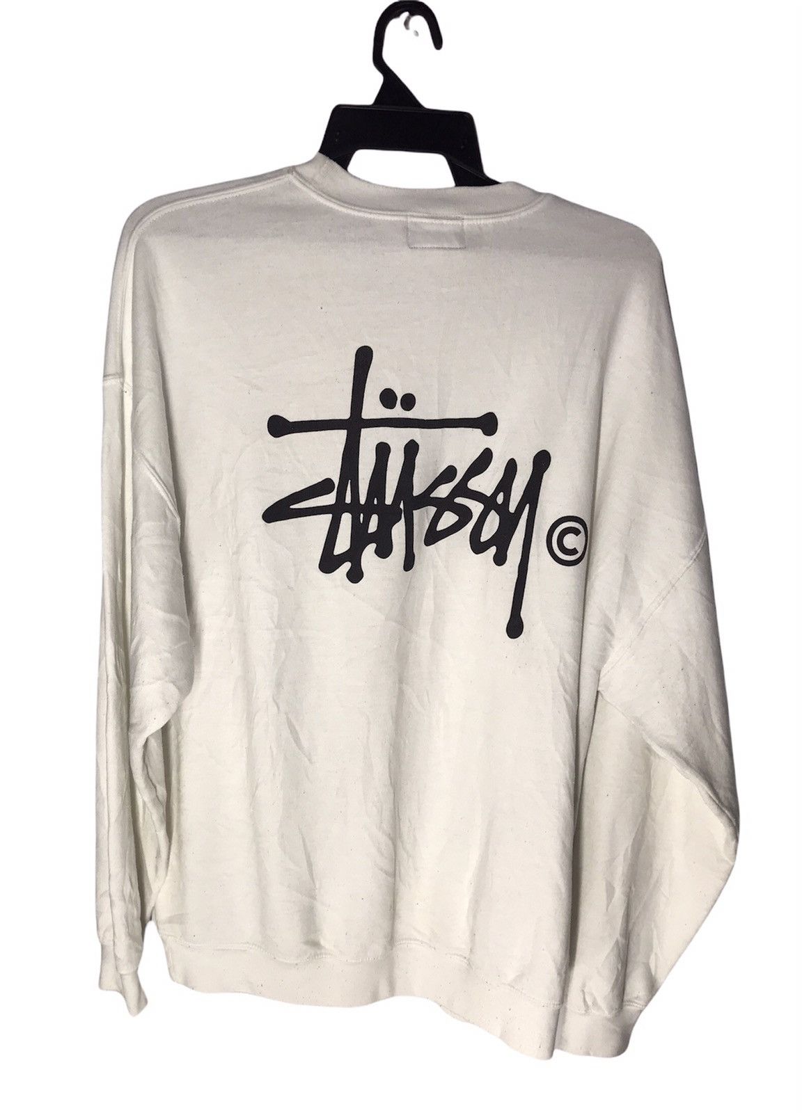 Stussy Stussy back big printed crewneck sweatshirt Size US XL / EU 56 / 4 - 1 Thumbnail