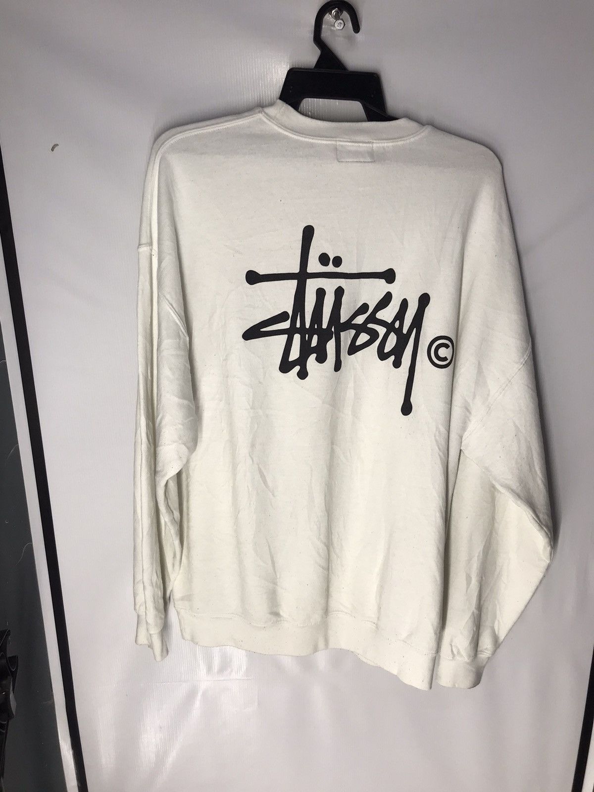 Stussy Stussy back big printed crewneck sweatshirt Size US XL / EU 56 / 4 - 7 Thumbnail