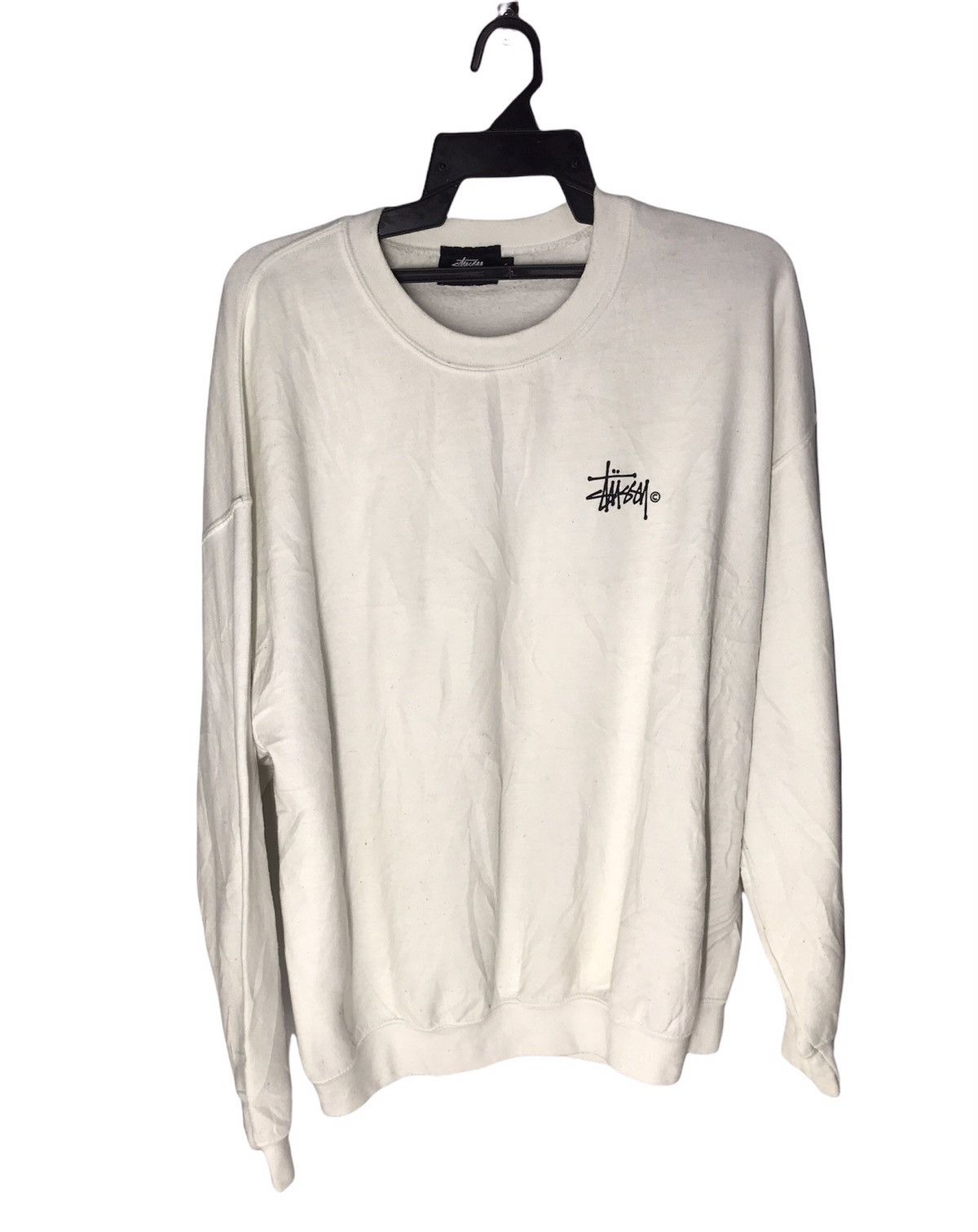 Stussy Stussy back big printed crewneck sweatshirt Size US XL / EU 56 / 4 - 2 Thumbnail