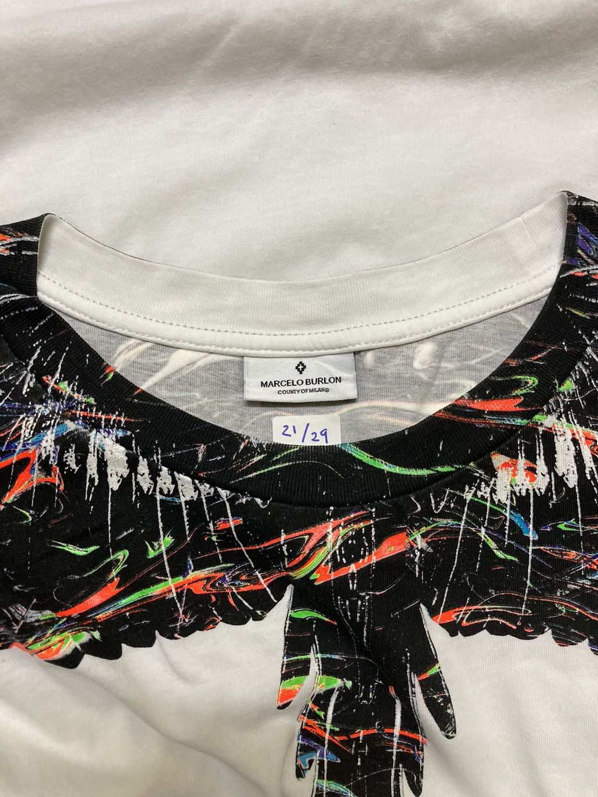 Marcelo Burlon Marcelo Burlon Wings Tee Size US S / EU 44-46 / 1 - 3 Thumbnail