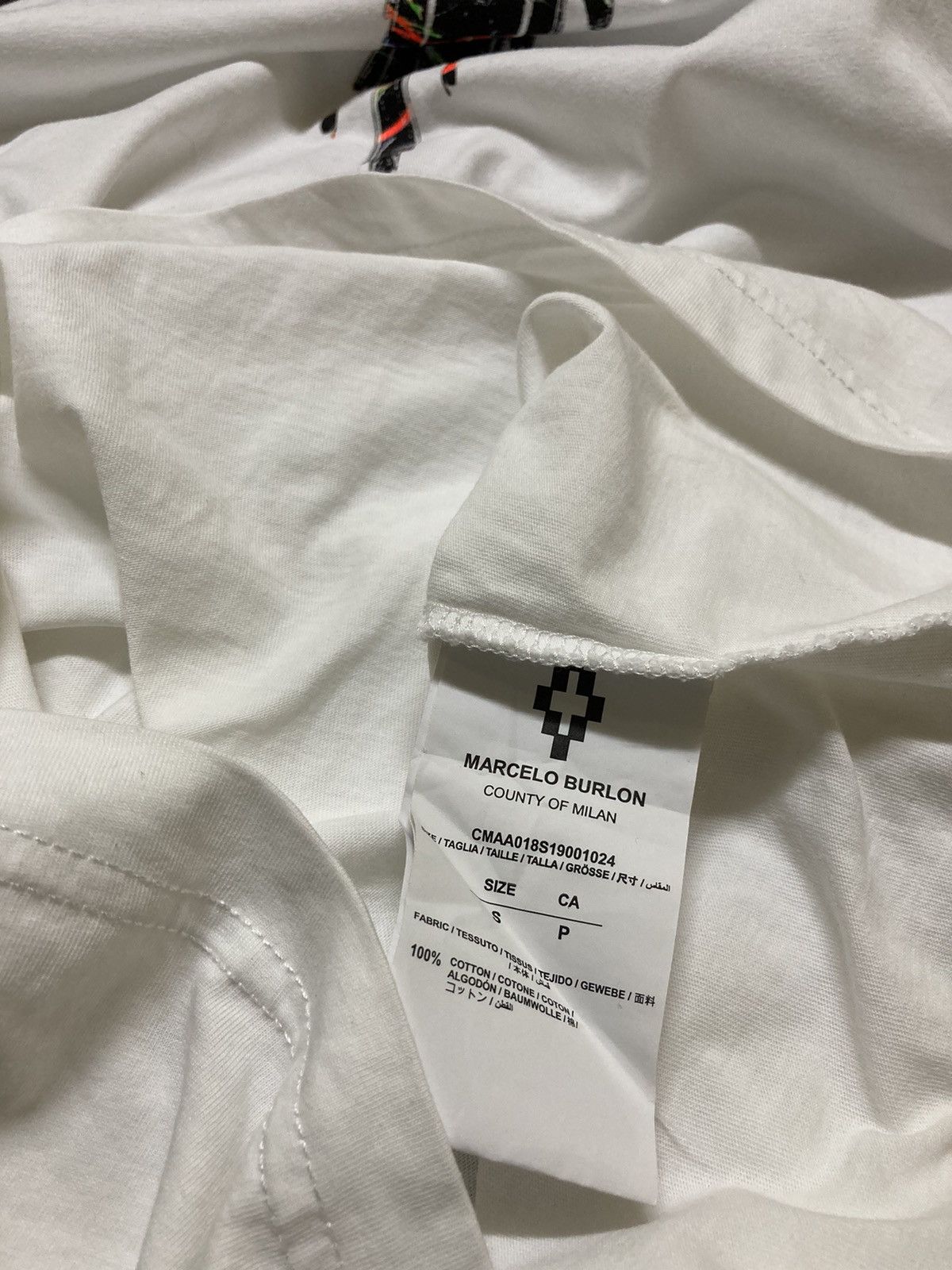 Marcelo Burlon Marcelo Burlon Wings Tee Size US S / EU 44-46 / 1 - 4 Thumbnail
