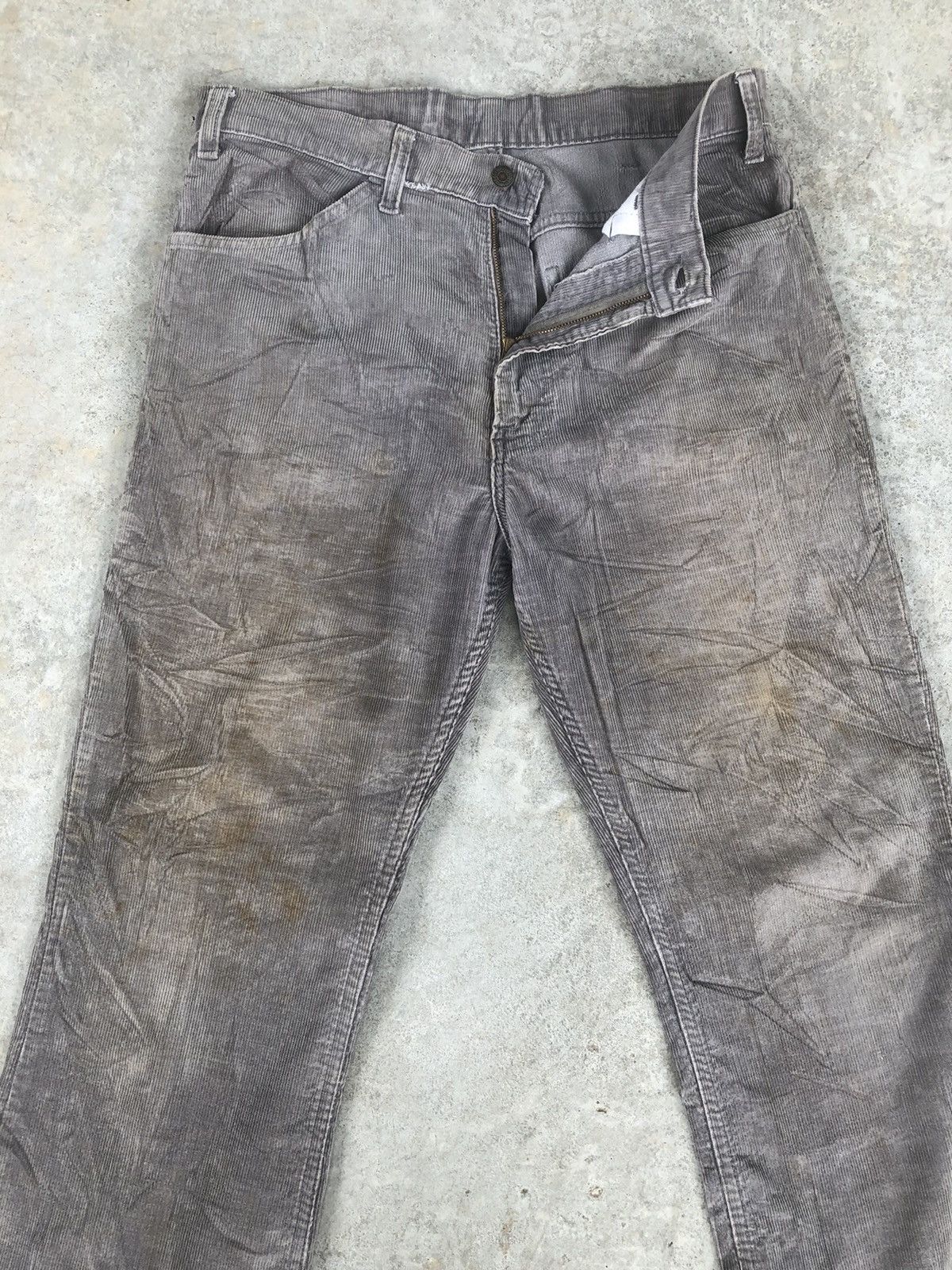 If Six Was Nine vintage 70s Levi’s Corduroy 646 flared pants Size US 33 - 4 Thumbnail
