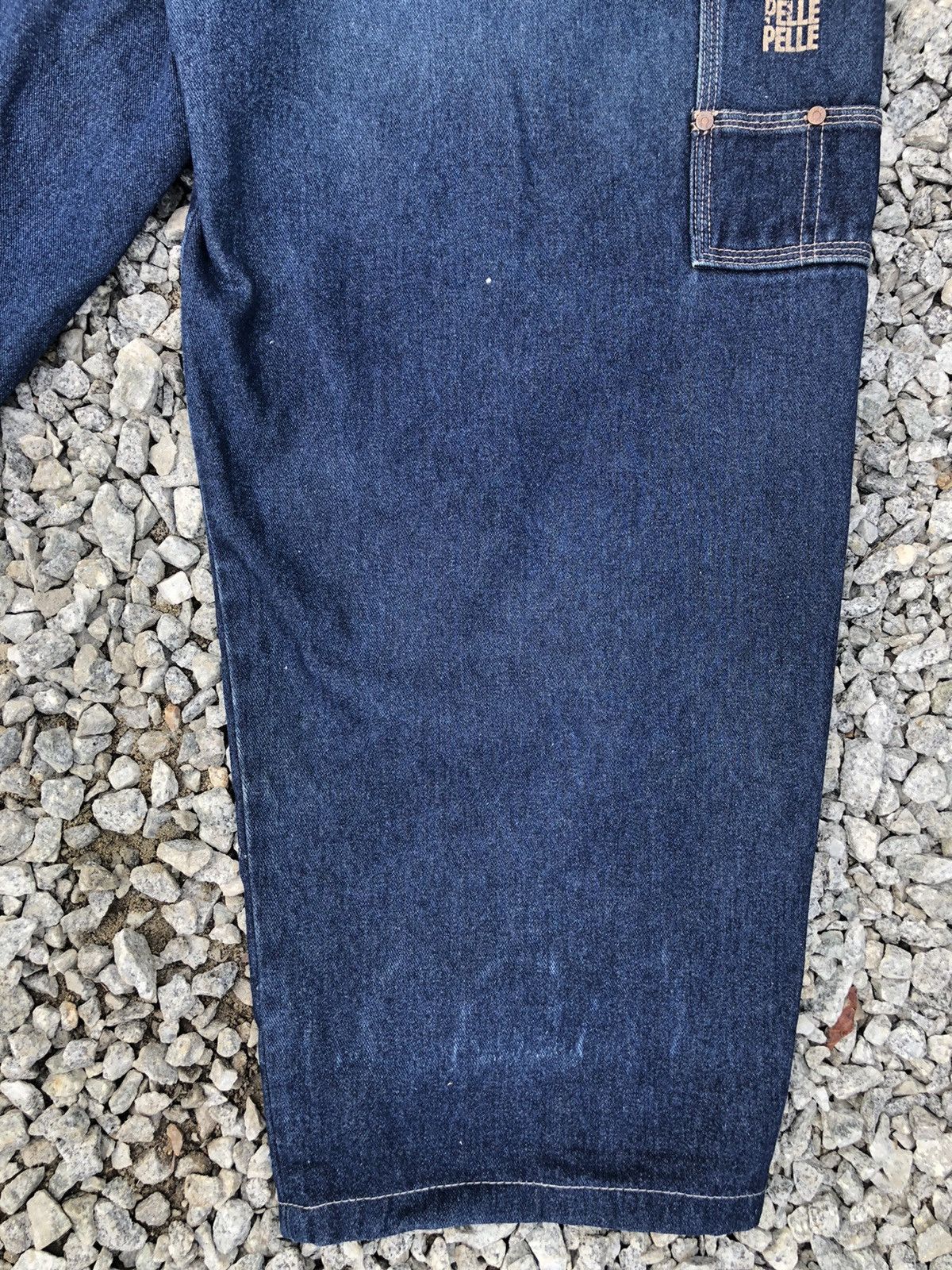 Marc Buchanan Pelle Pelle Burchanan Carpenter Denim Baggy jeans hip hop Size US 38 / EU 54 - 11 Thumbnail