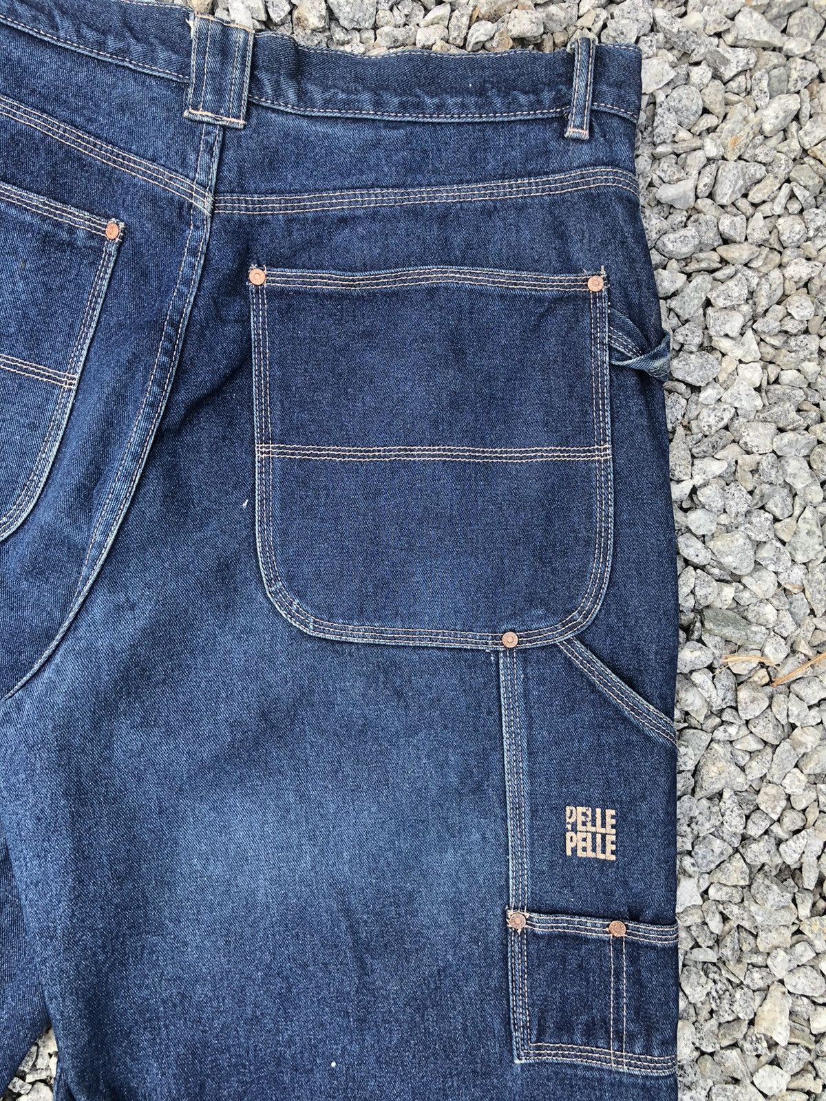 Marc Buchanan Pelle Pelle Burchanan Carpenter Denim Baggy jeans hip hop Size US 38 / EU 54 - 7 Thumbnail