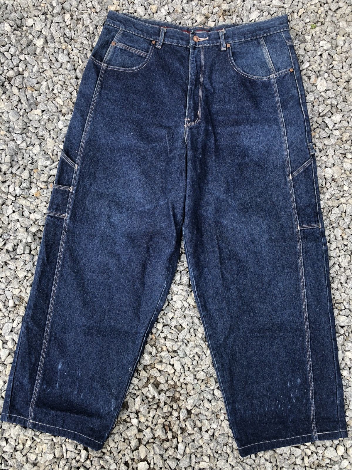 Marc Buchanan Pelle Pelle Burchanan Carpenter Denim Baggy jeans hip hop Size US 38 / EU 54 - 1 Thumbnail