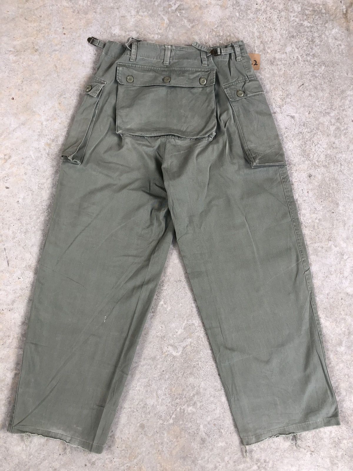 Vintage Vintage Army Monkey Pants Baggy pants Size US 30 / EU 46 - 2 Thumbnail