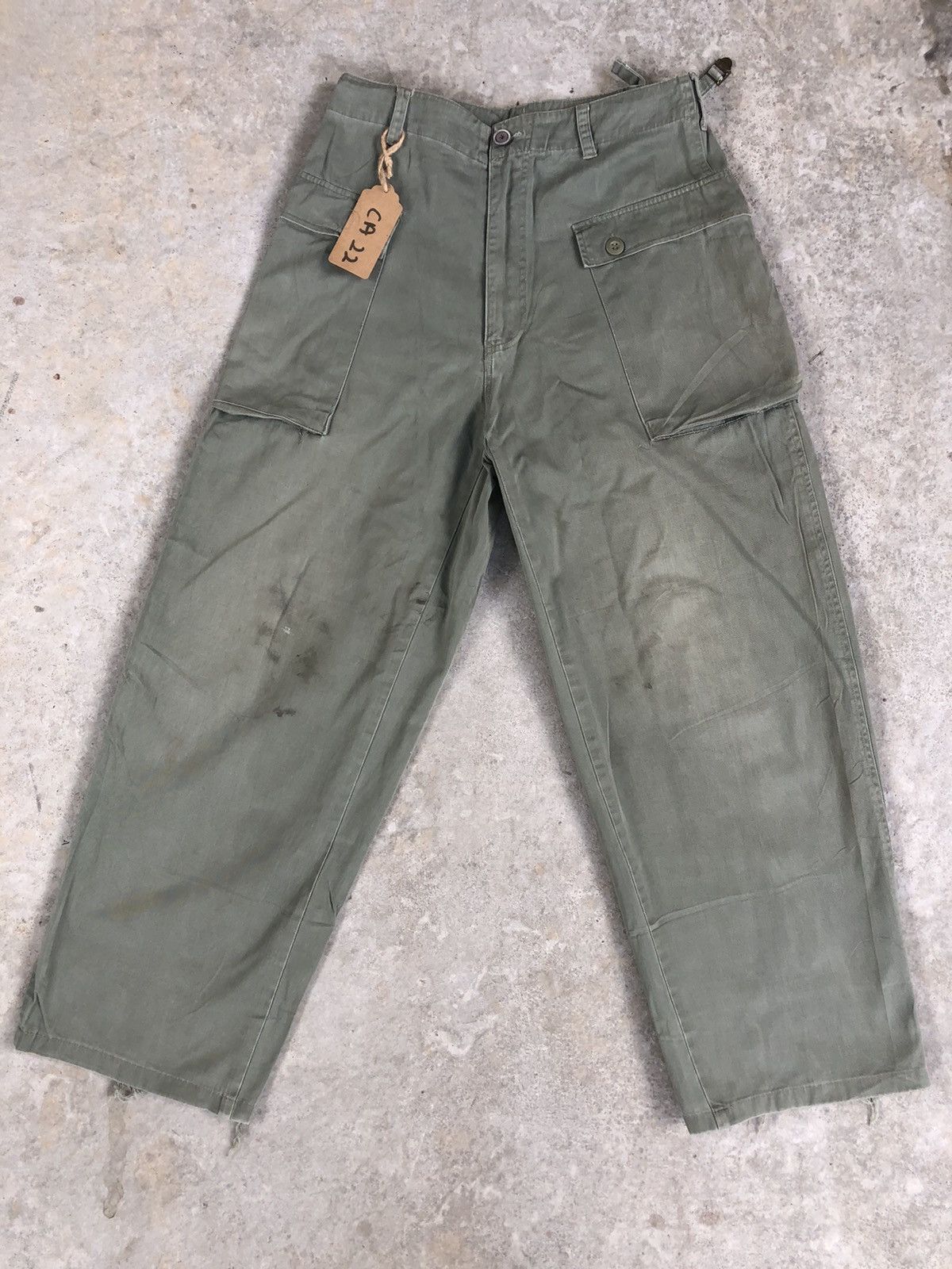 Vintage Vintage Army Monkey Pants Baggy pants Size US 30 / EU 46 - 1 Thumbnail