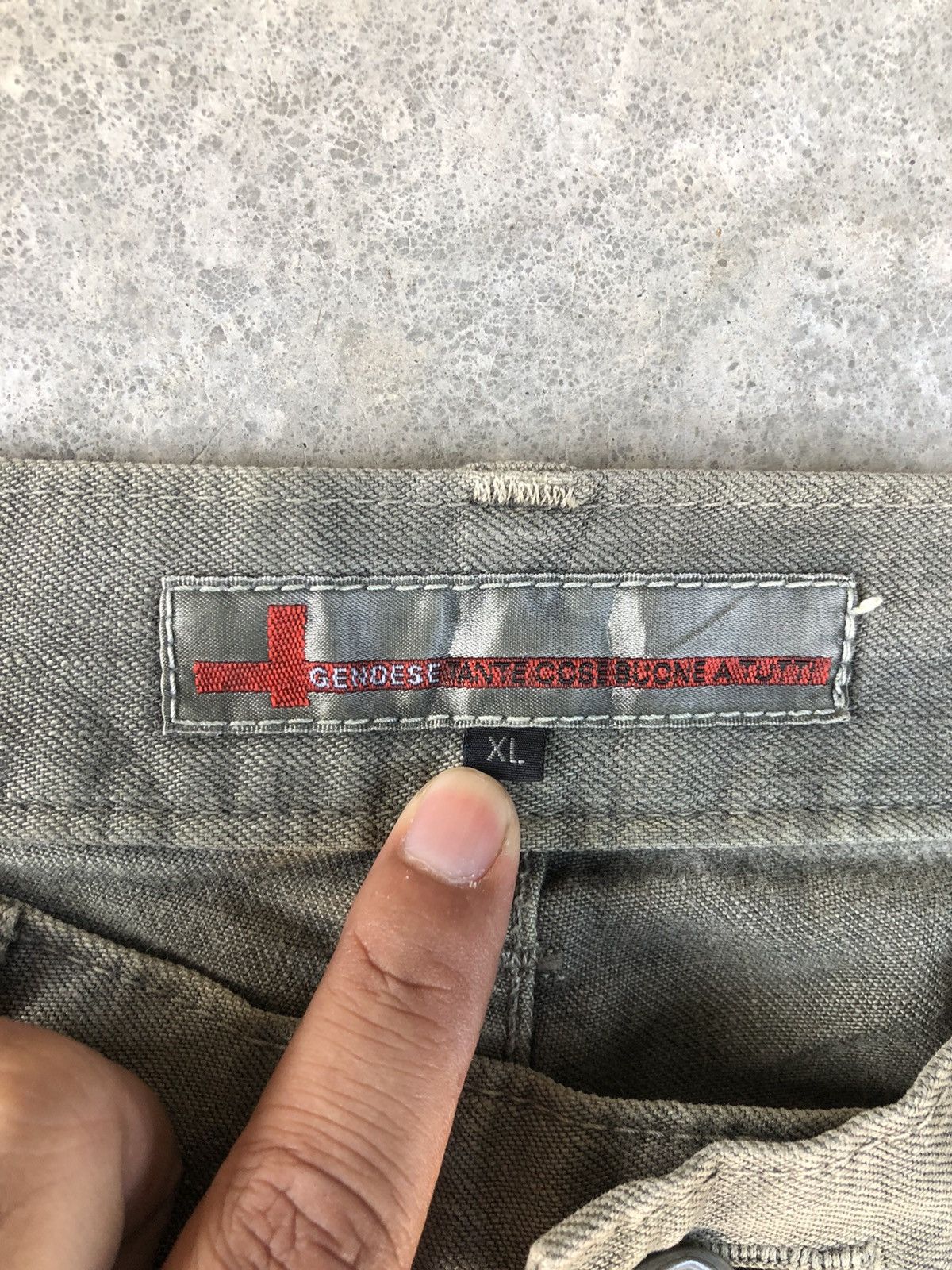 Seditionaries Japanase genoese cargo pants tactical multi pocket Size US 35 - 12 Thumbnail
