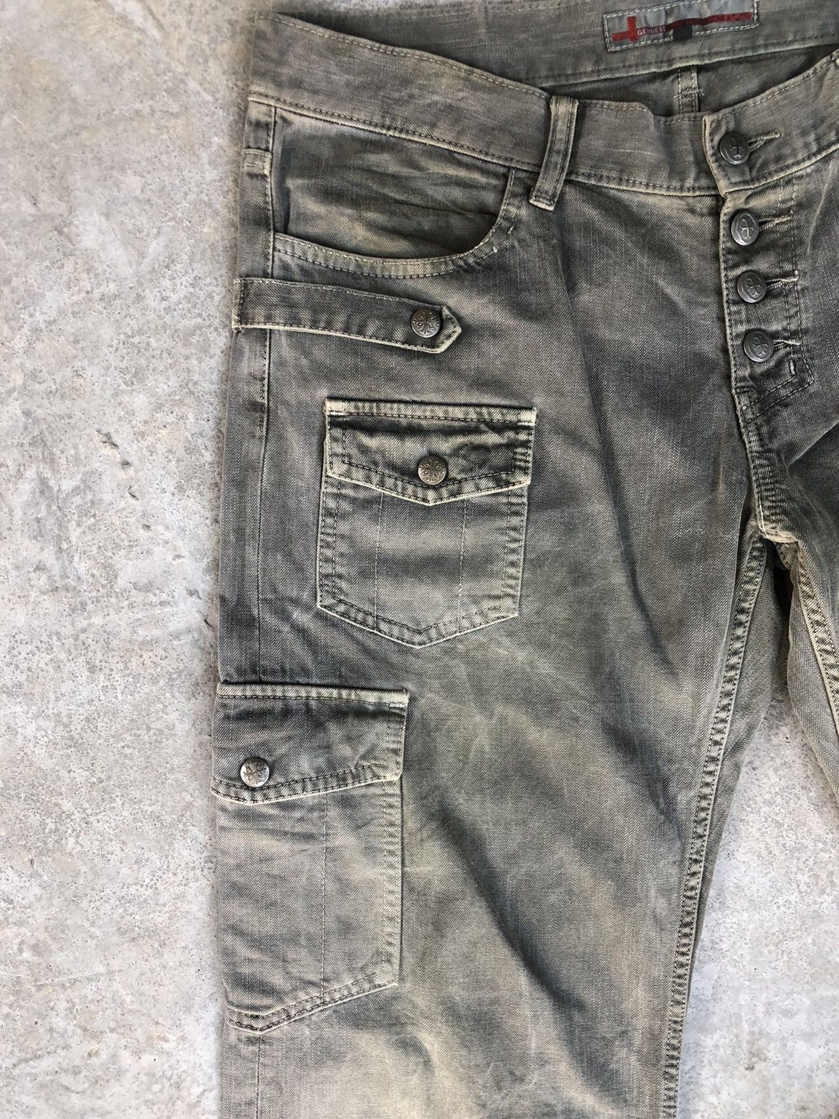 Seditionaries Japanase genoese cargo pants tactical multi pocket Size US 35 - 3 Thumbnail