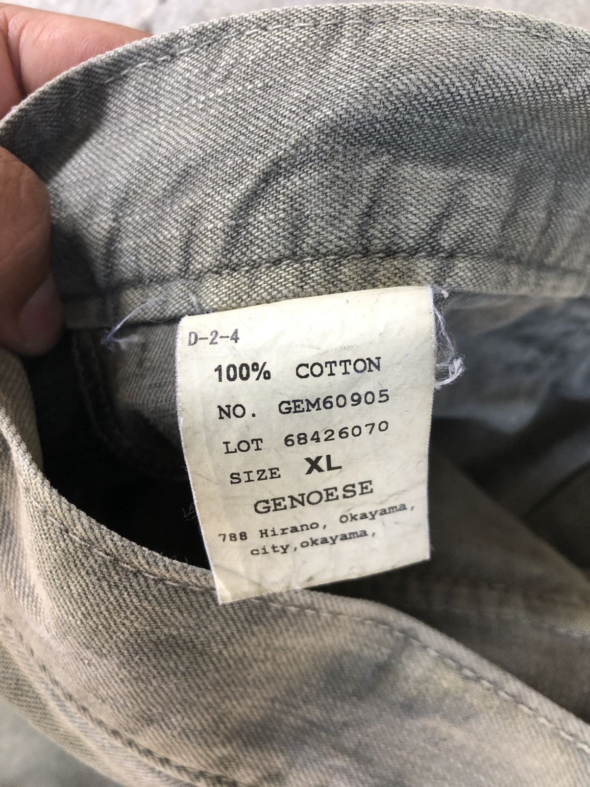 Seditionaries Japanase genoese cargo pants tactical multi pocket Size US 35 - 13 Thumbnail
