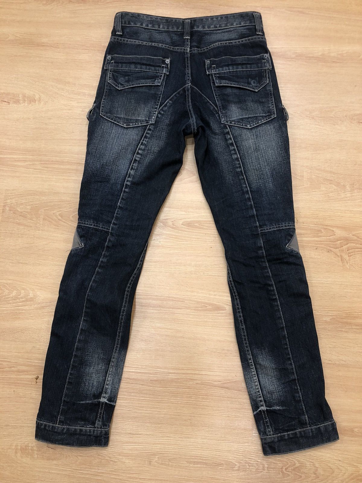 PPFM PPFM Denim Zipper Multi Tactical Distressed Jeans Size US 32 / EU 48 - 2 Thumbnail