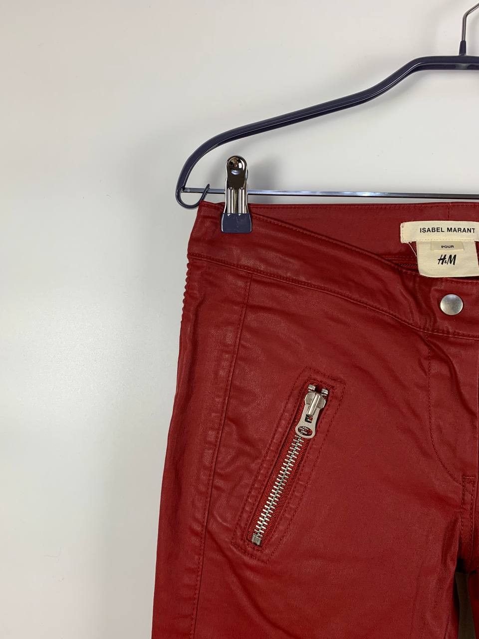 H&M × Isabel Marant Isabel Marant / H&M jeans red 6 Size 28" / US 6 / IT 42 - 3 Thumbnail