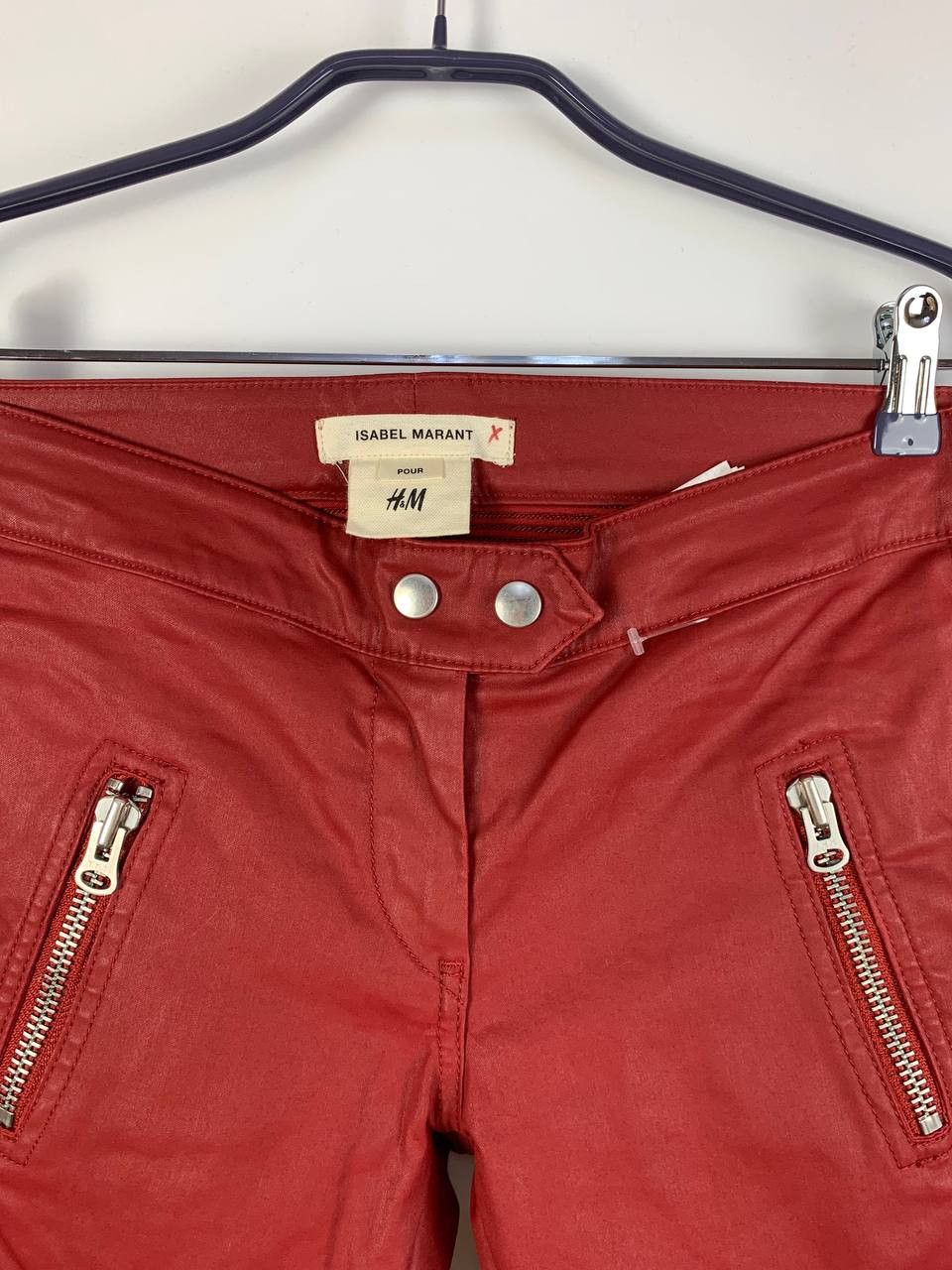H&M × Isabel Marant Isabel Marant / H&M jeans red 6 Size 28" / US 6 / IT 42 - 2 Thumbnail