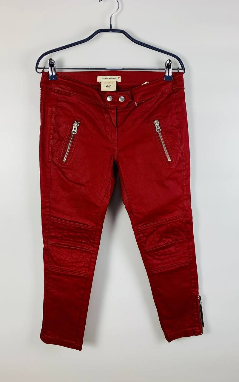 H&M × Isabel Marant Isabel Marant / H&M jeans red 6 Size 28" / US 6 / IT 42 - 1 Thumbnail