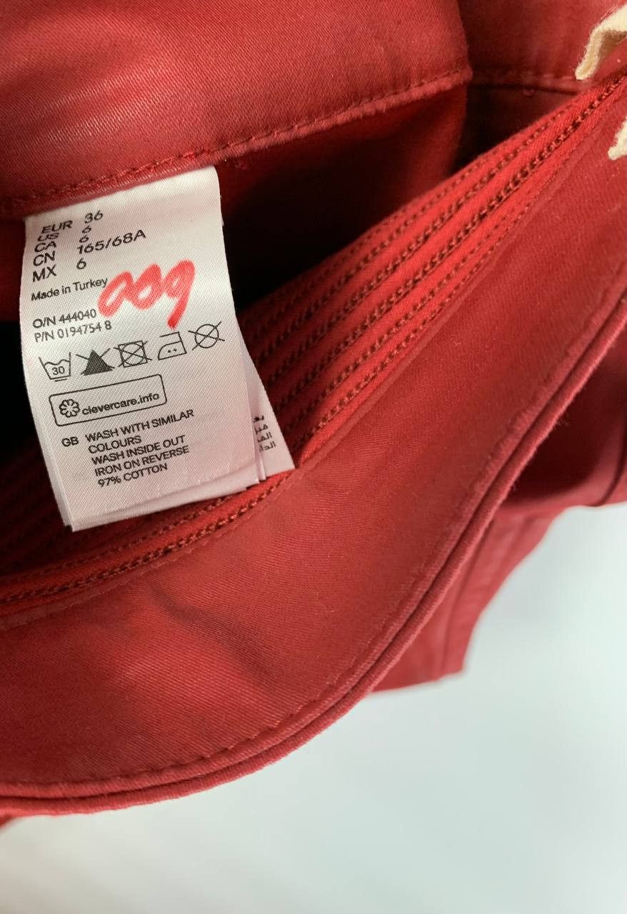 H&M × Isabel Marant Isabel Marant / H&M jeans red 6 Size 28" / US 6 / IT 42 - 16 Thumbnail