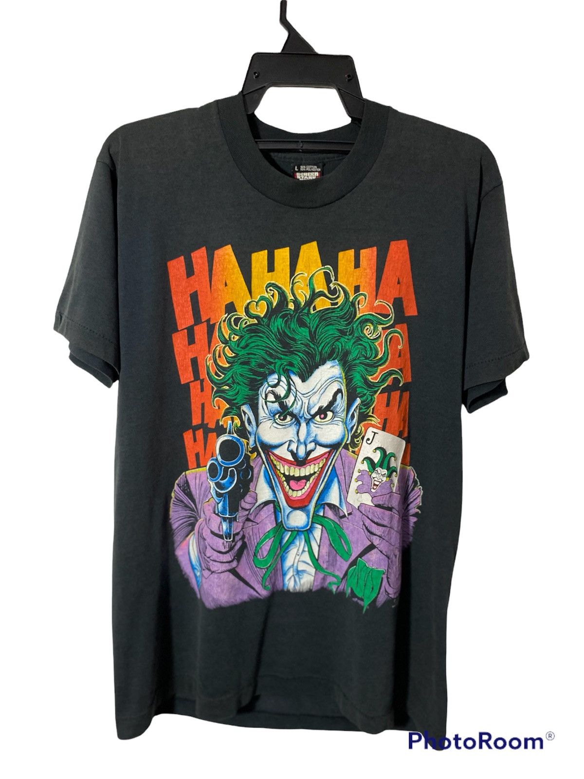DC Comics × Vintage vintage joker 1989 hahaha big print Size US L / EU 52-54 / 3 - 1 Thumbnail