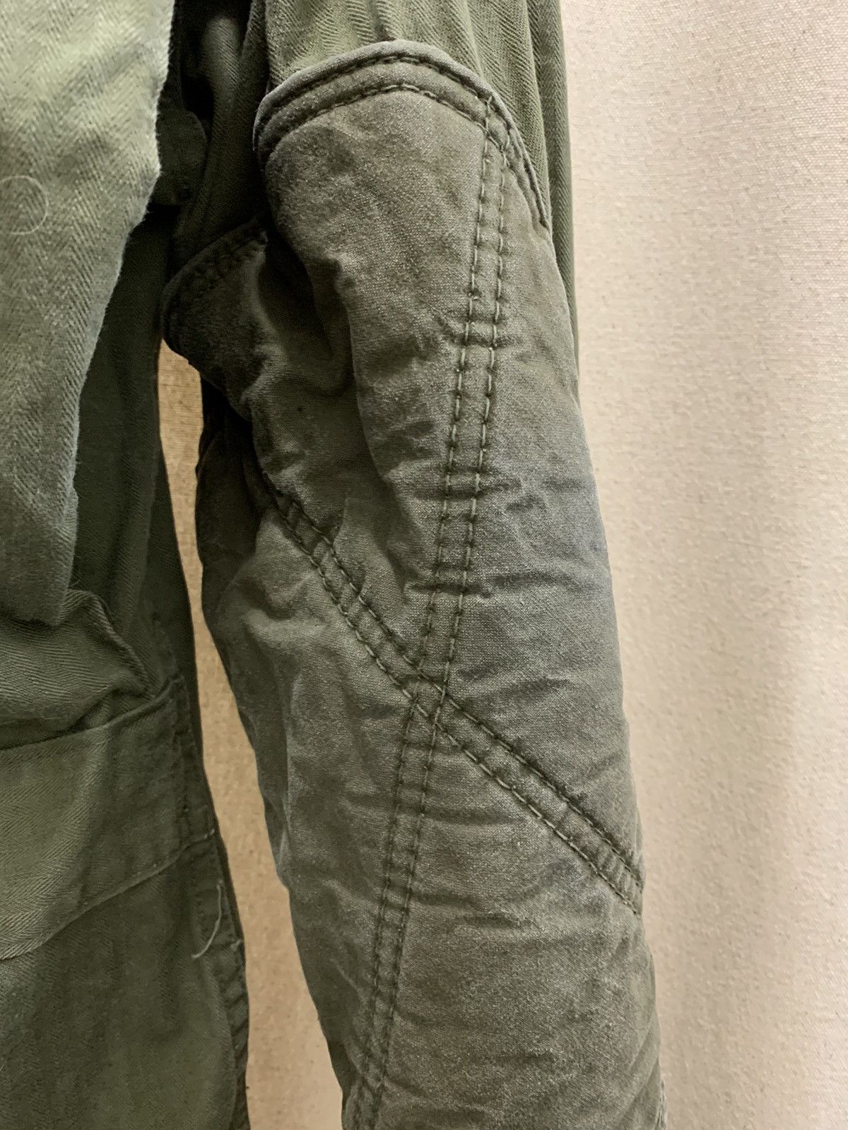 Vintage Vintage WWII 1940s Herringbone Padded Sniper Jacket Size US S / EU 44-46 / 1 - 5 Thumbnail