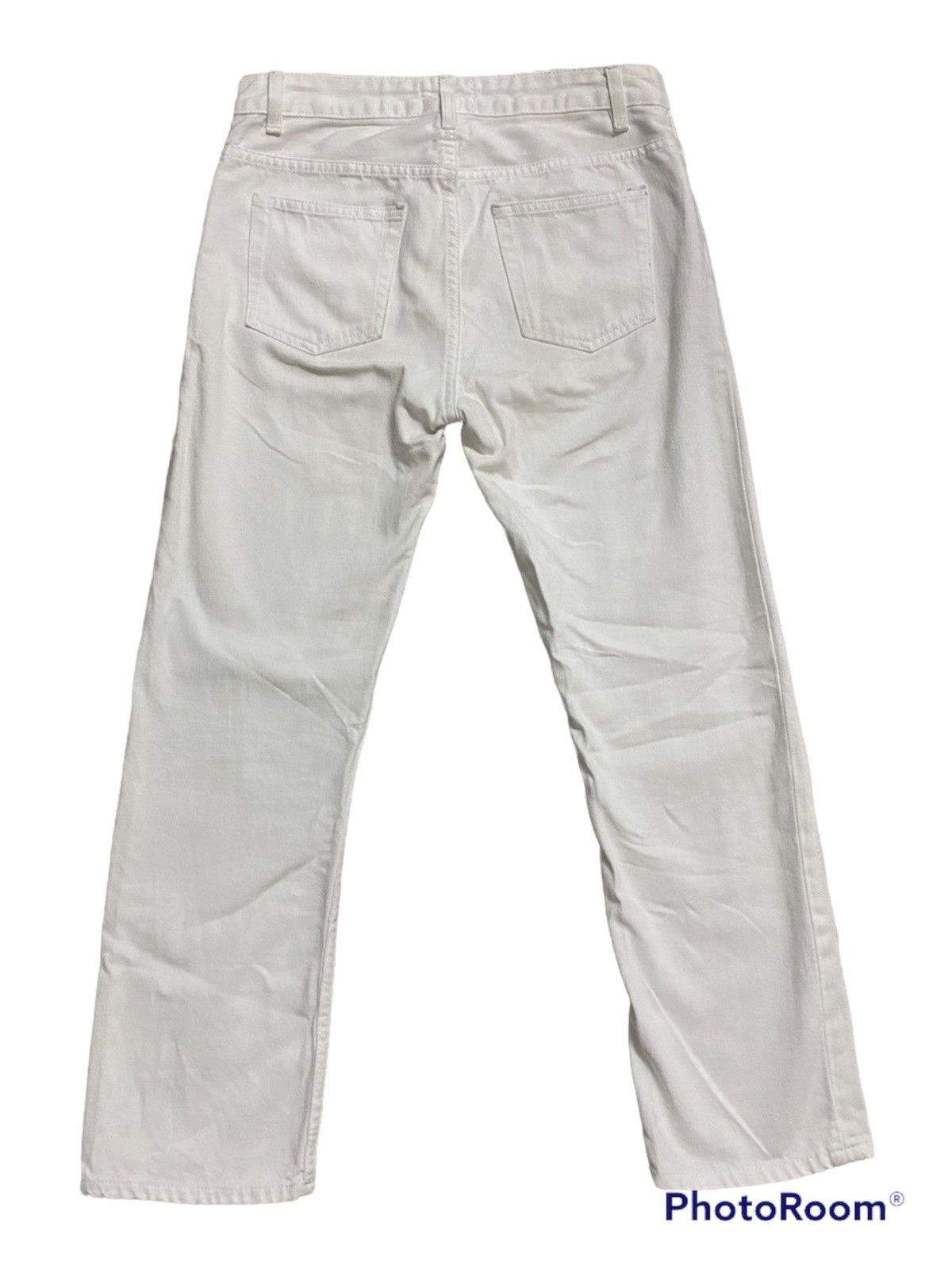 Acne Studios × Vintage Steals‼️Vintage Acne Studios Pop White Denim Jeans Size 28" / US 6 / IT 42 - 2 Thumbnail