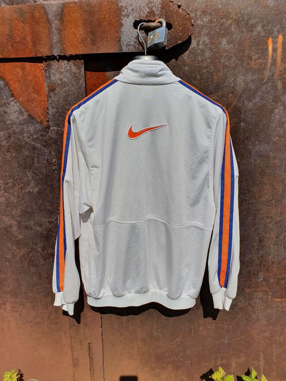 Nike × Vintage Rare Vintage White Orange Logo Light Jacket track top Size US L / EU 52-54 / 3 - 9 Thumbnail