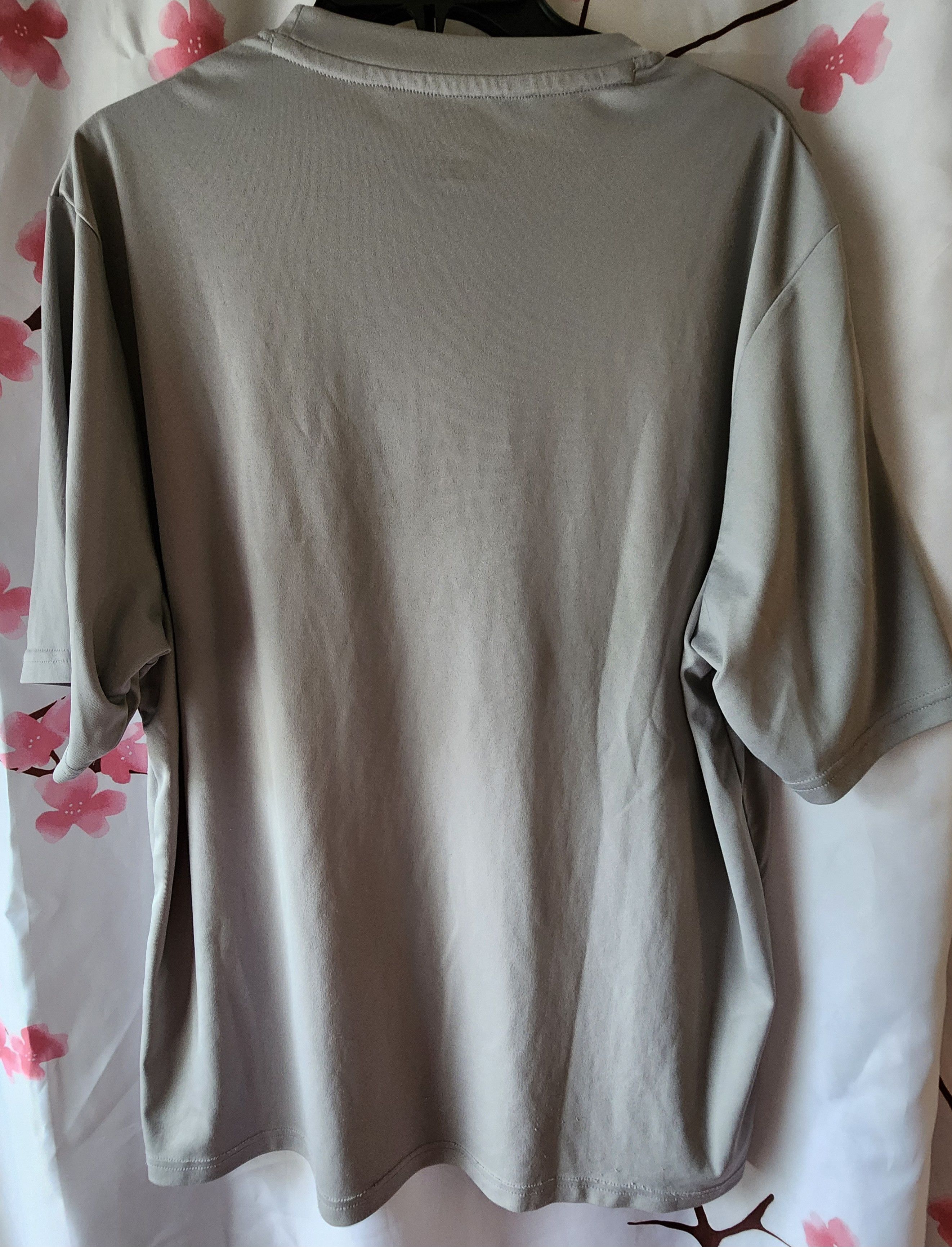 Reebok Men's Reebok Play Gray Silver Logo Short Sleeve Shirt Large Size US L / EU 52-54 / 3 - 2 Thumbnail