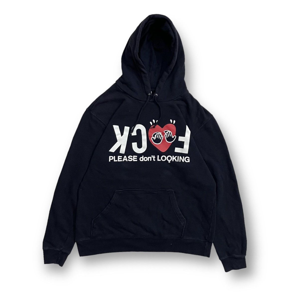 FCUK Japan Wording Hoodie Fuck please don’t looking Size US M / EU 48-50 / 2 - 2 Thumbnail