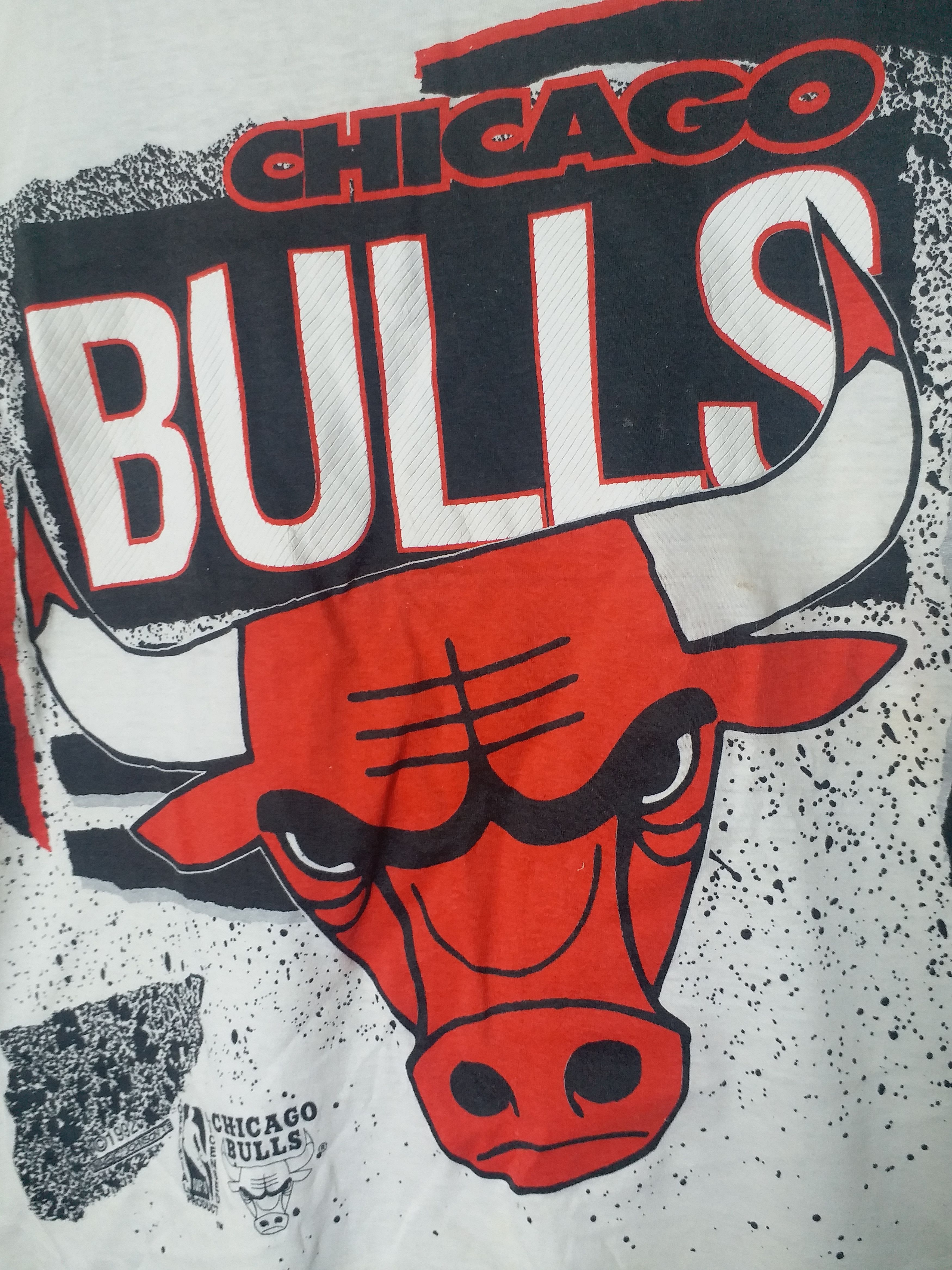NBA ❌Drop-DELETE💥90's NBA Chicago Bulls Magic Johnson T’s L Size US L / EU 52-54 / 3 - 4 Thumbnail