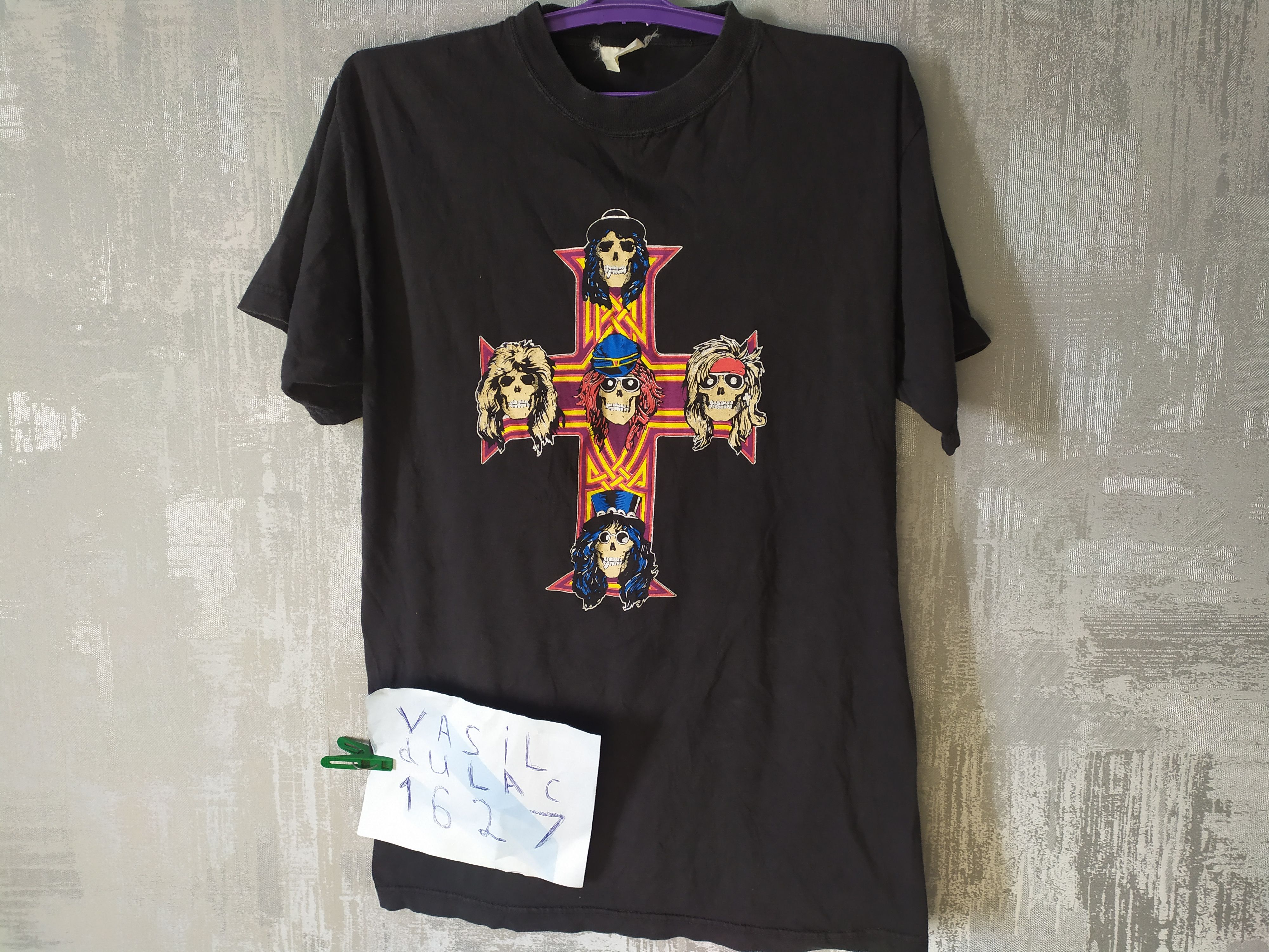 Guns N' Roses Vintage Guns n Roses Rock T-shirt Metal Rock Band Size US M / EU 48-50 / 2 - 1 Thumbnail