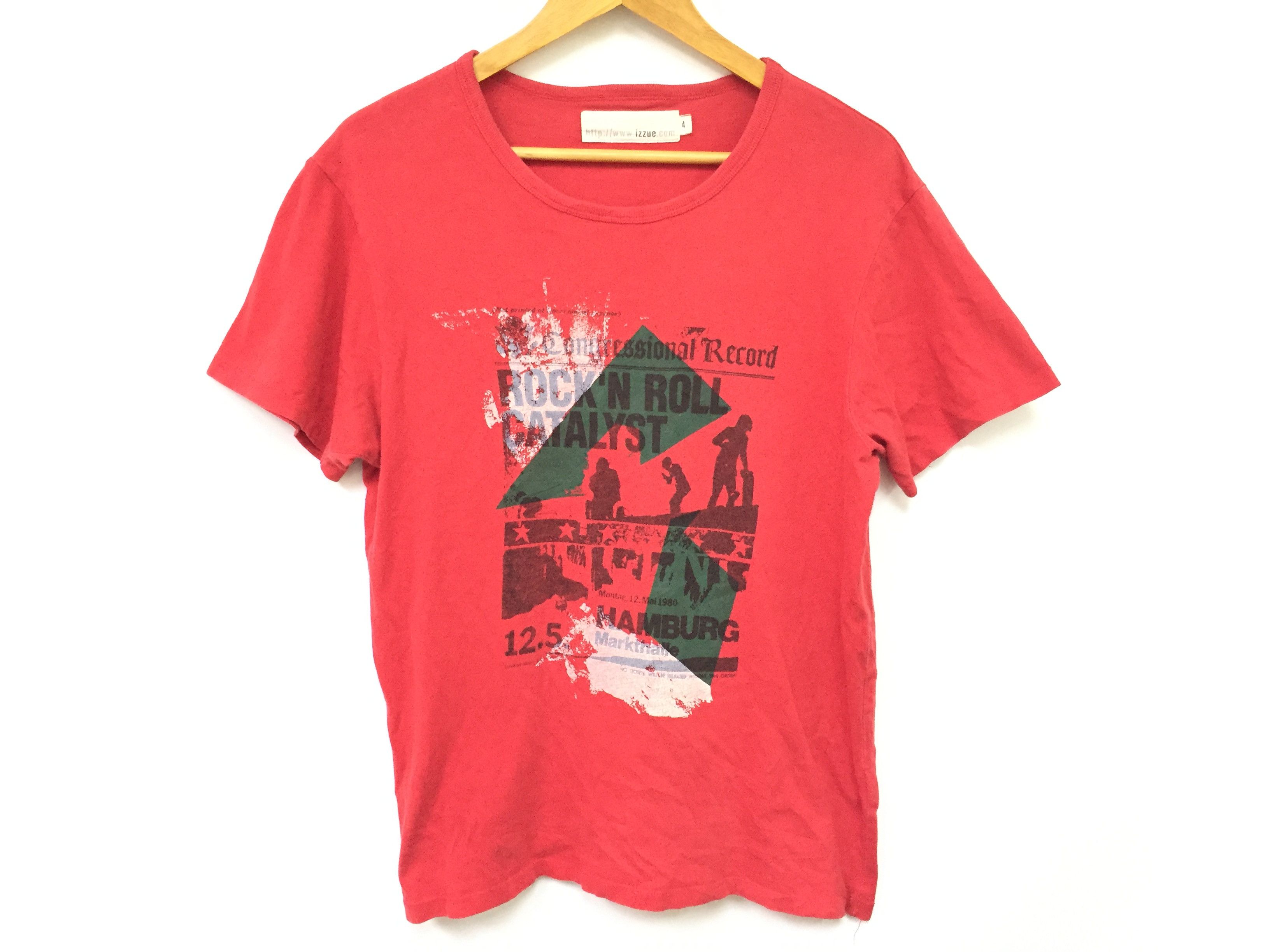Japanese Brand × Neighborhood × izzue rock and roll tee Size US M / EU 48-50 / 2 - 2 Thumbnail