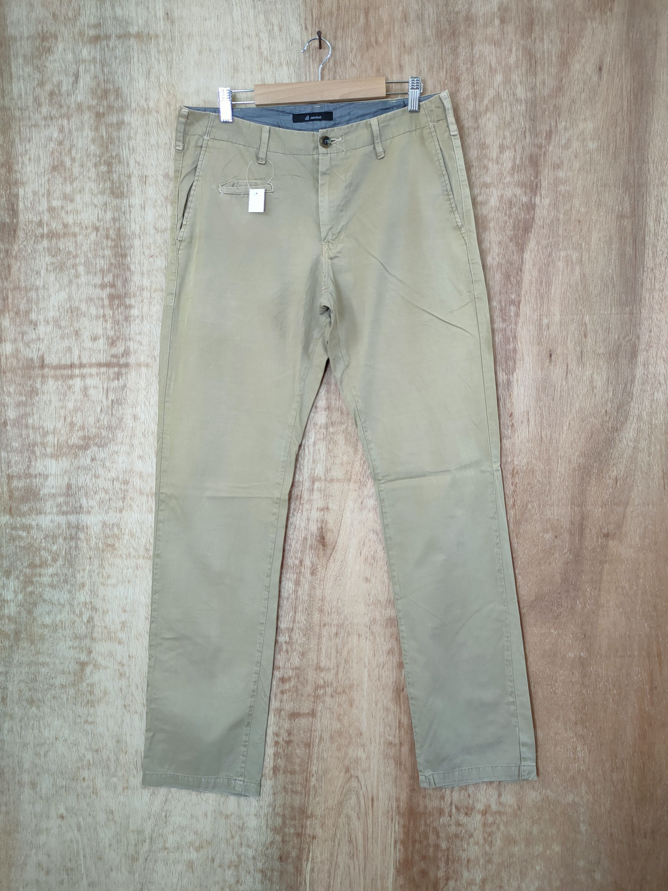Johnbull DL John Bull brown casual thin cargo pants #46-356 Size US 32 / EU 48 - 1 Thumbnail