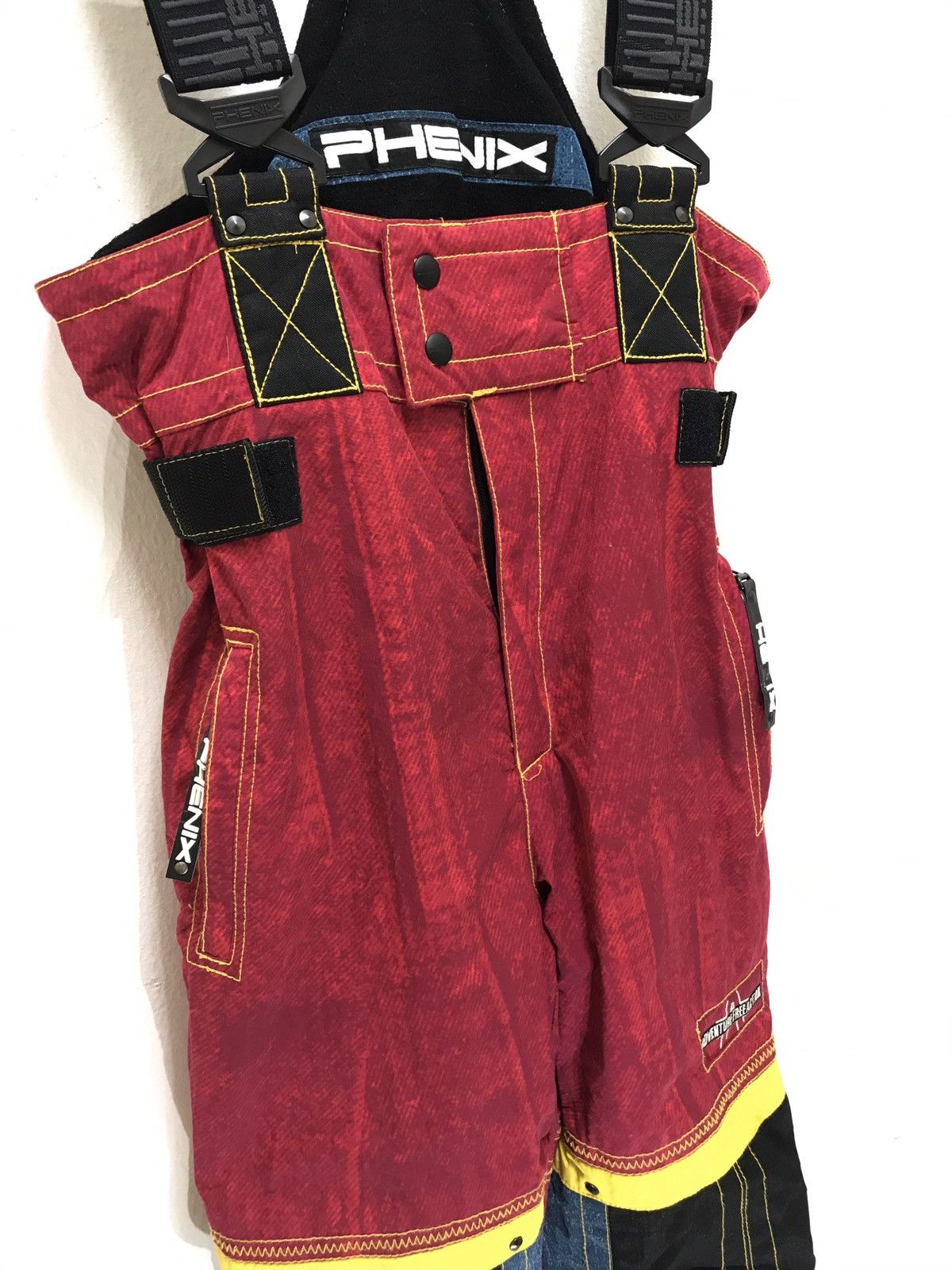 Japanese Brand Phenix Overall Ski Pant Multi Colour Stretchable Waist Size US 33 - 7 Thumbnail