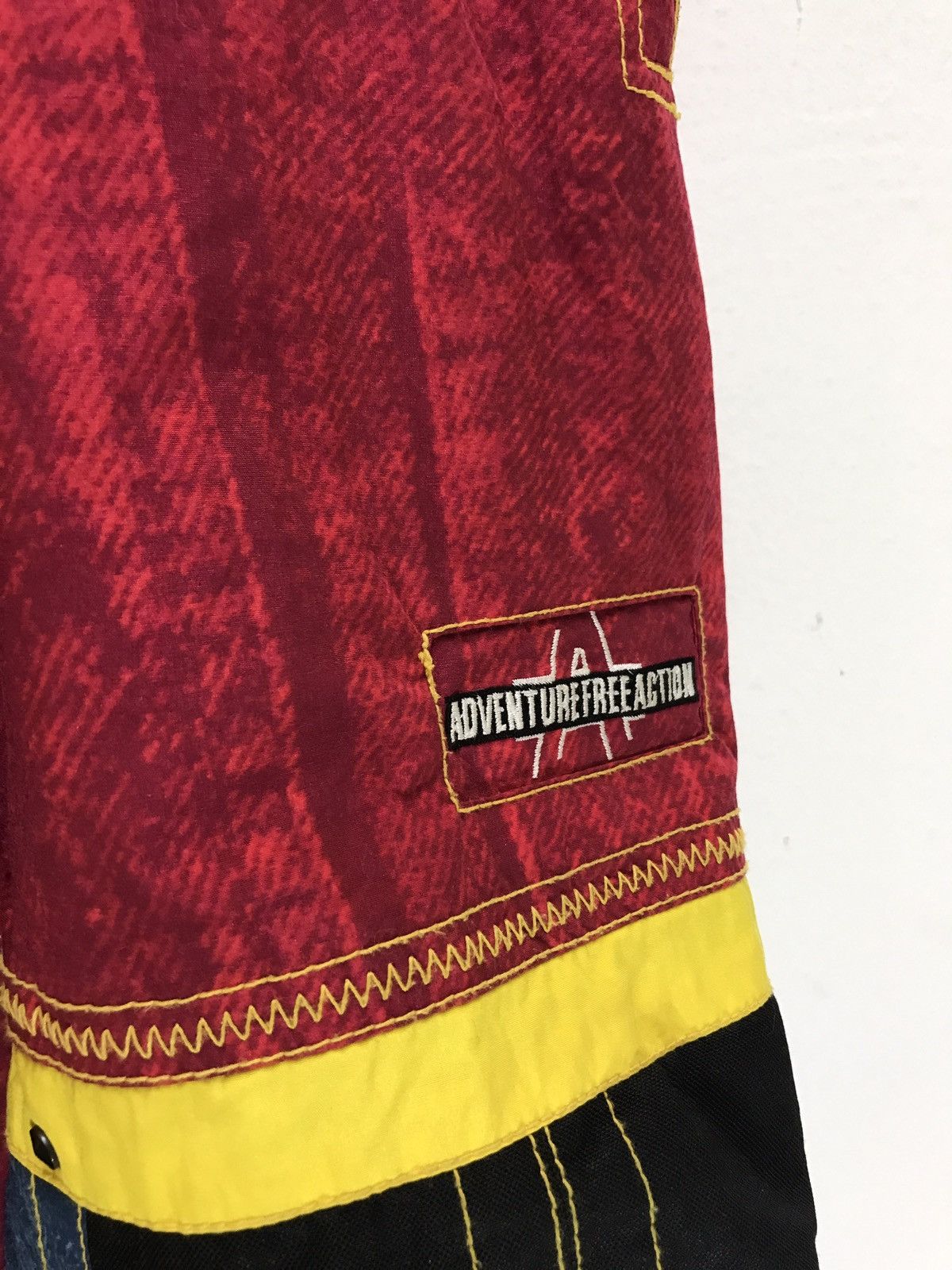 Japanese Brand Phenix Overall Ski Pant Multi Colour Stretchable Waist Size US 33 - 4 Thumbnail