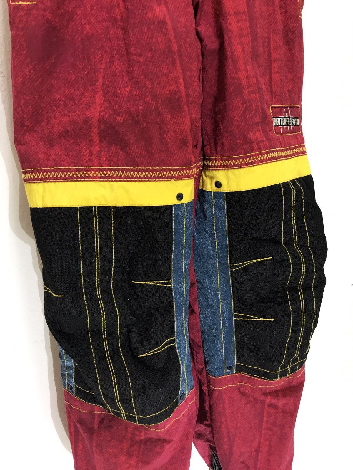 Japanese Brand Phenix Overall Ski Pant Multi Colour Stretchable Waist Size US 33 - 3 Thumbnail