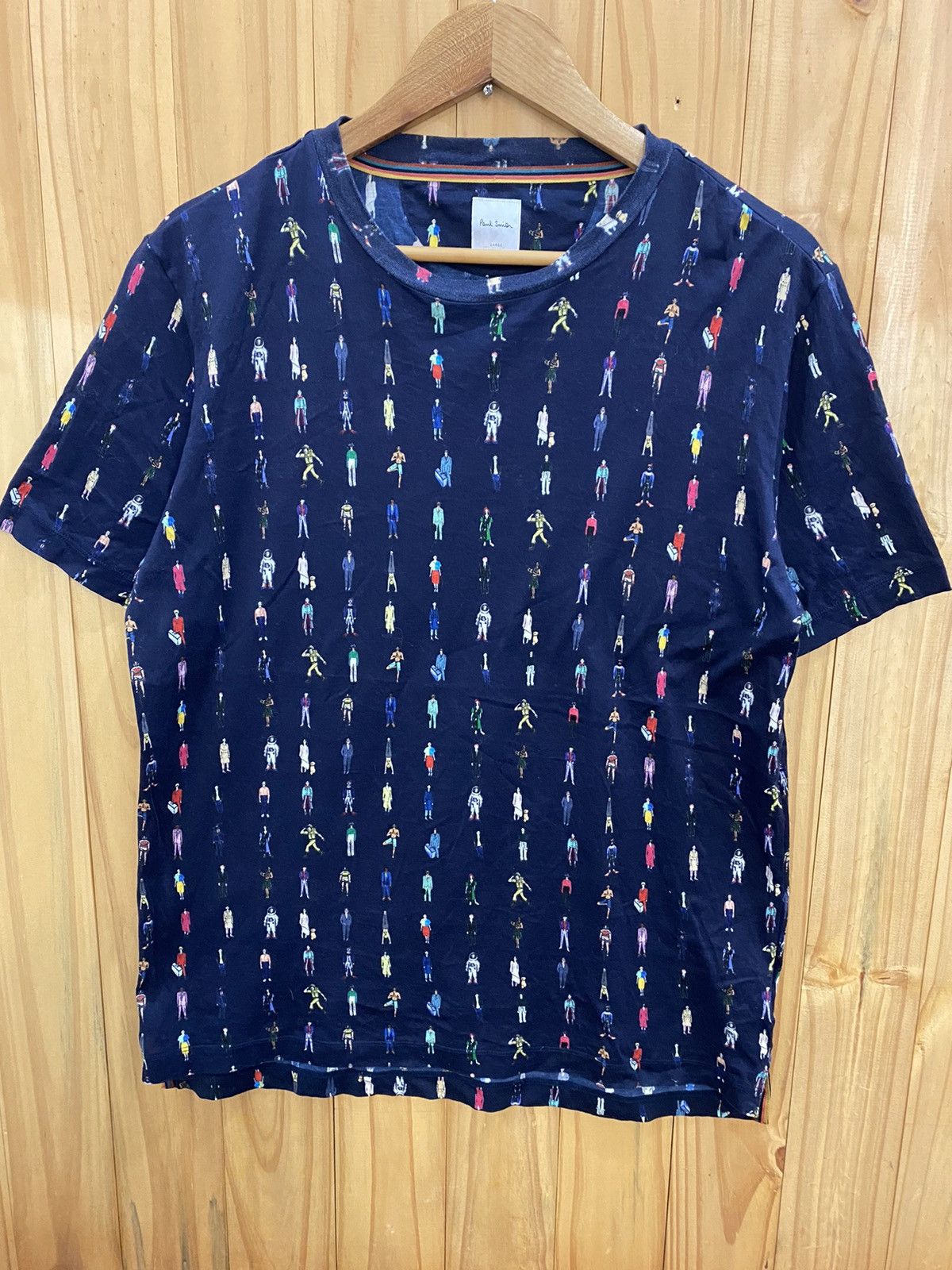 Japanese Brand × PPFM × Paul Smith Red Ear Y2K Type of human all over print tee Size US M / EU 48-50 / 2 - 3 Thumbnail
