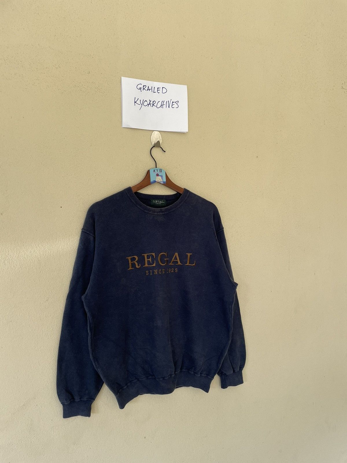 Japanese Brand × Vintage VINTAGE EMBROIDERED REGAL SWEATSHIRT Size US L / EU 52-54 / 3 - 2 Thumbnail