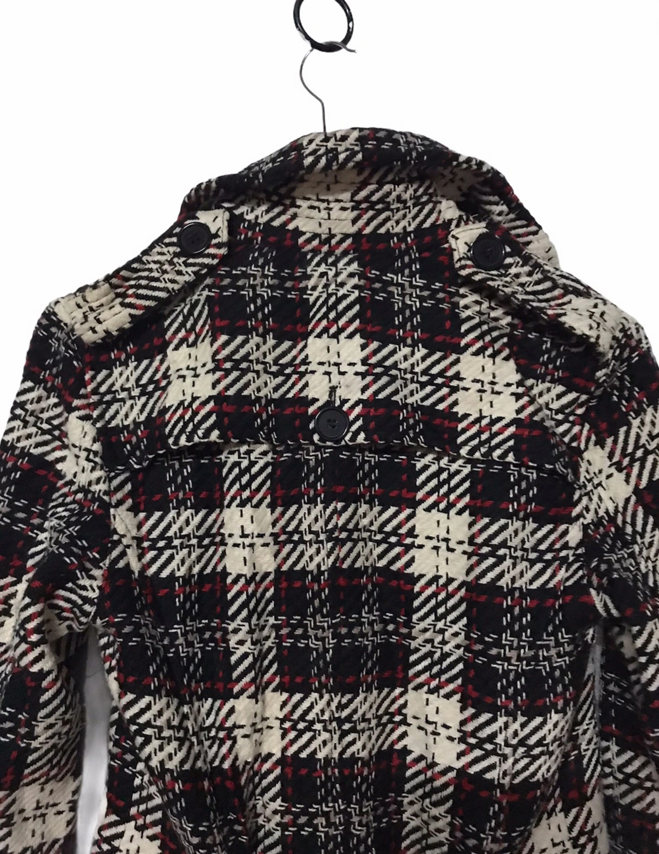 BUFFALO BOBS Buffalo Bobs Wool Long Jacket With Belt Size S / US 4 / IT 40 - 4 Thumbnail