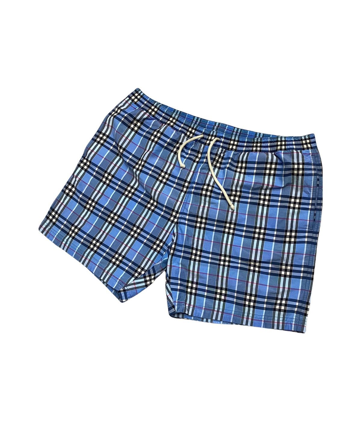Burberry 🔥Burberry Brit Nova Check Shorts/Burberry Cotton-Nylon Swim Size US 36 / EU 52 - 1 Thumbnail