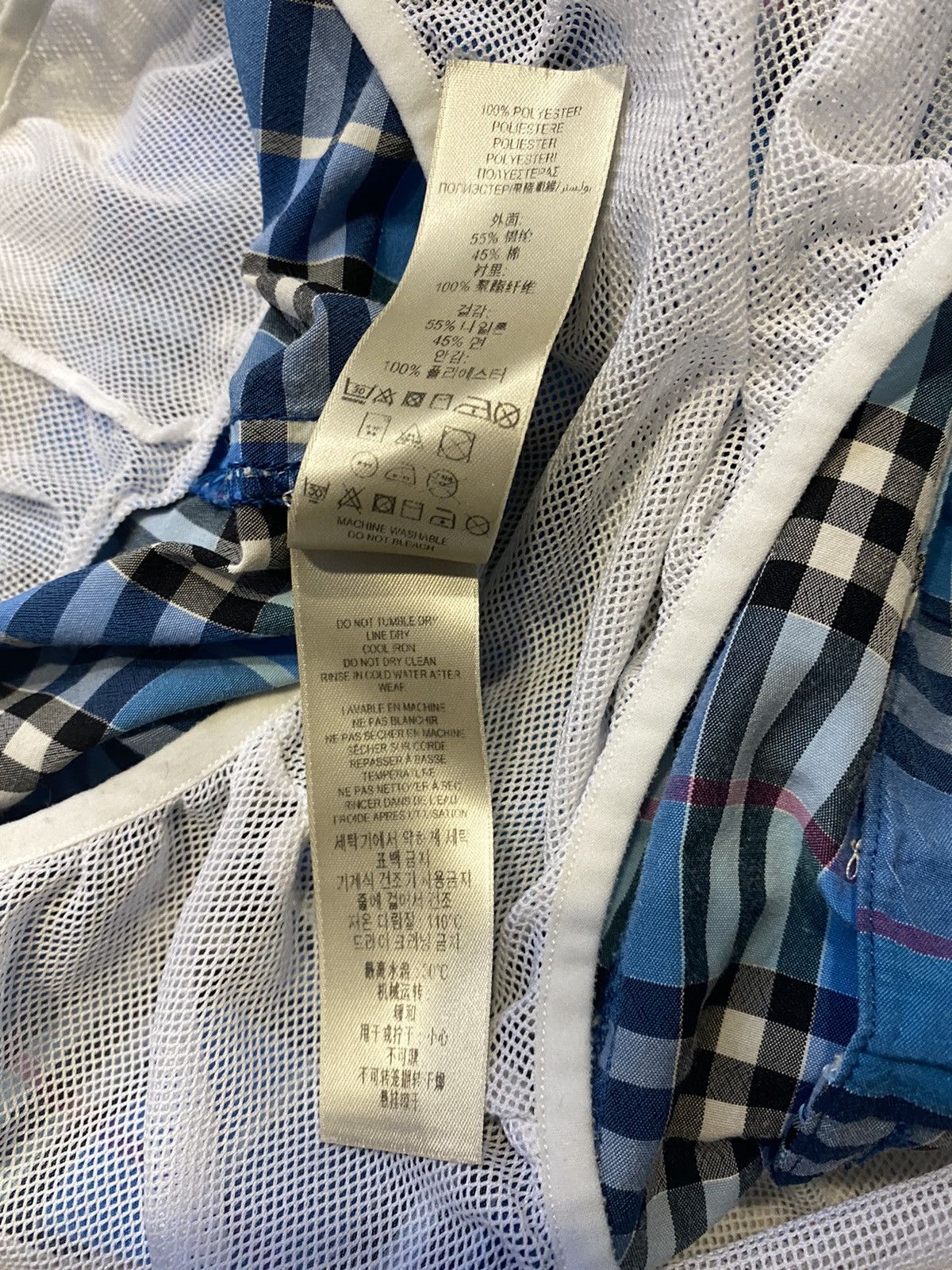 Burberry 🔥Burberry Brit Nova Check Shorts/Burberry Cotton-Nylon Swim Size US 36 / EU 52 - 17 Thumbnail