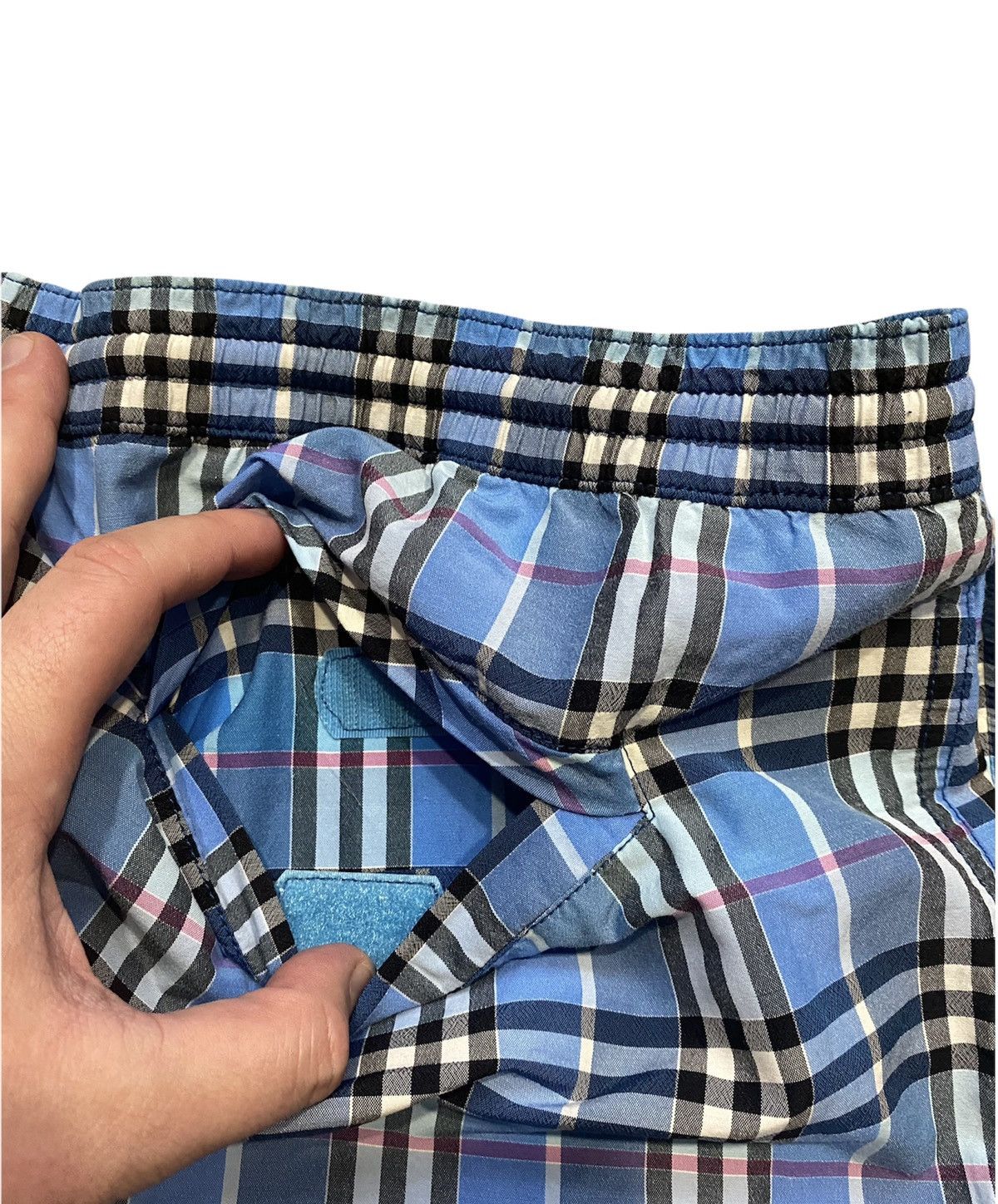 Burberry 🔥Burberry Brit Nova Check Shorts/Burberry Cotton-Nylon Swim Size US 36 / EU 52 - 12 Thumbnail