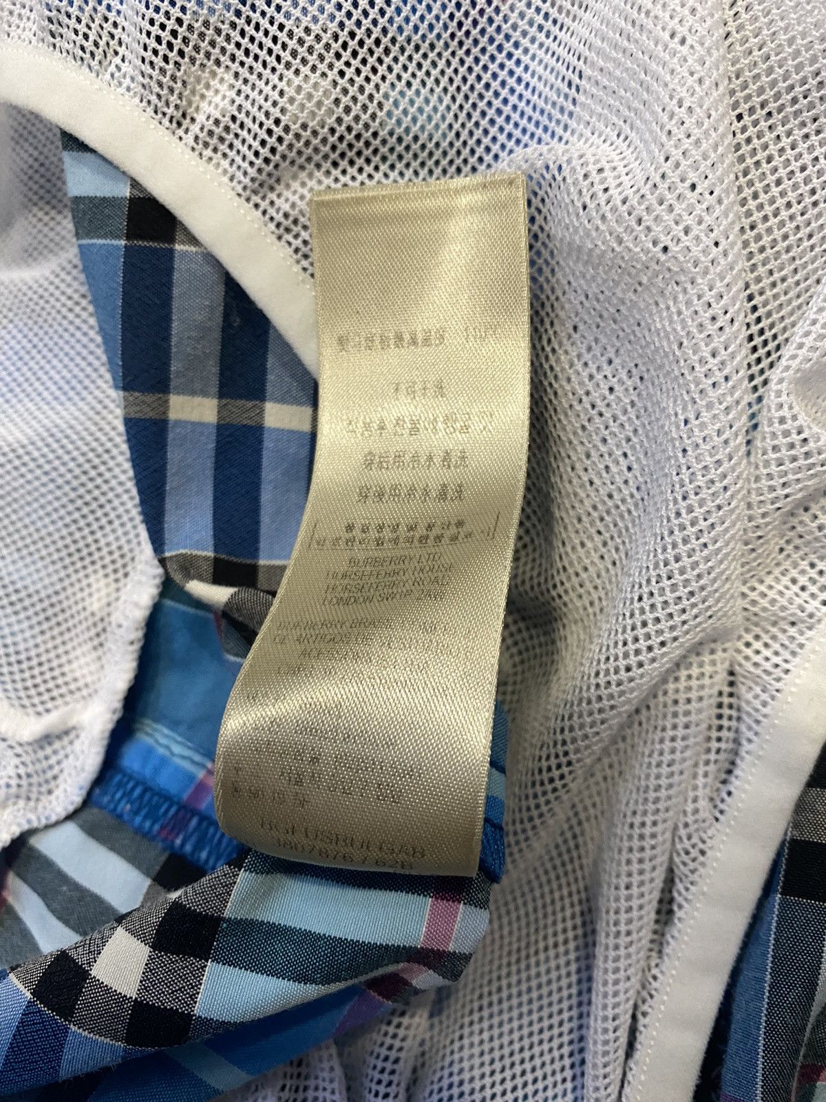 Burberry 🔥Burberry Brit Nova Check Shorts/Burberry Cotton-Nylon Swim Size US 36 / EU 52 - 18 Thumbnail