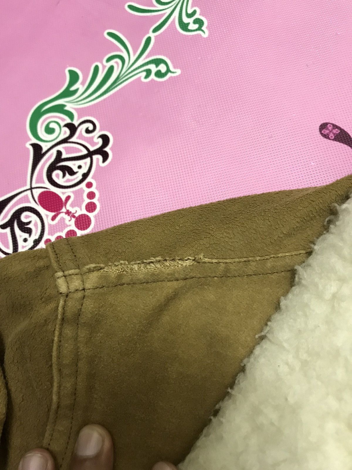 Lee Moleskin Vtg Rare 70s Lee Storm Rider Sherpa Jacket 6🟩0 Size US L / EU 52-54 / 3 - 7 Thumbnail